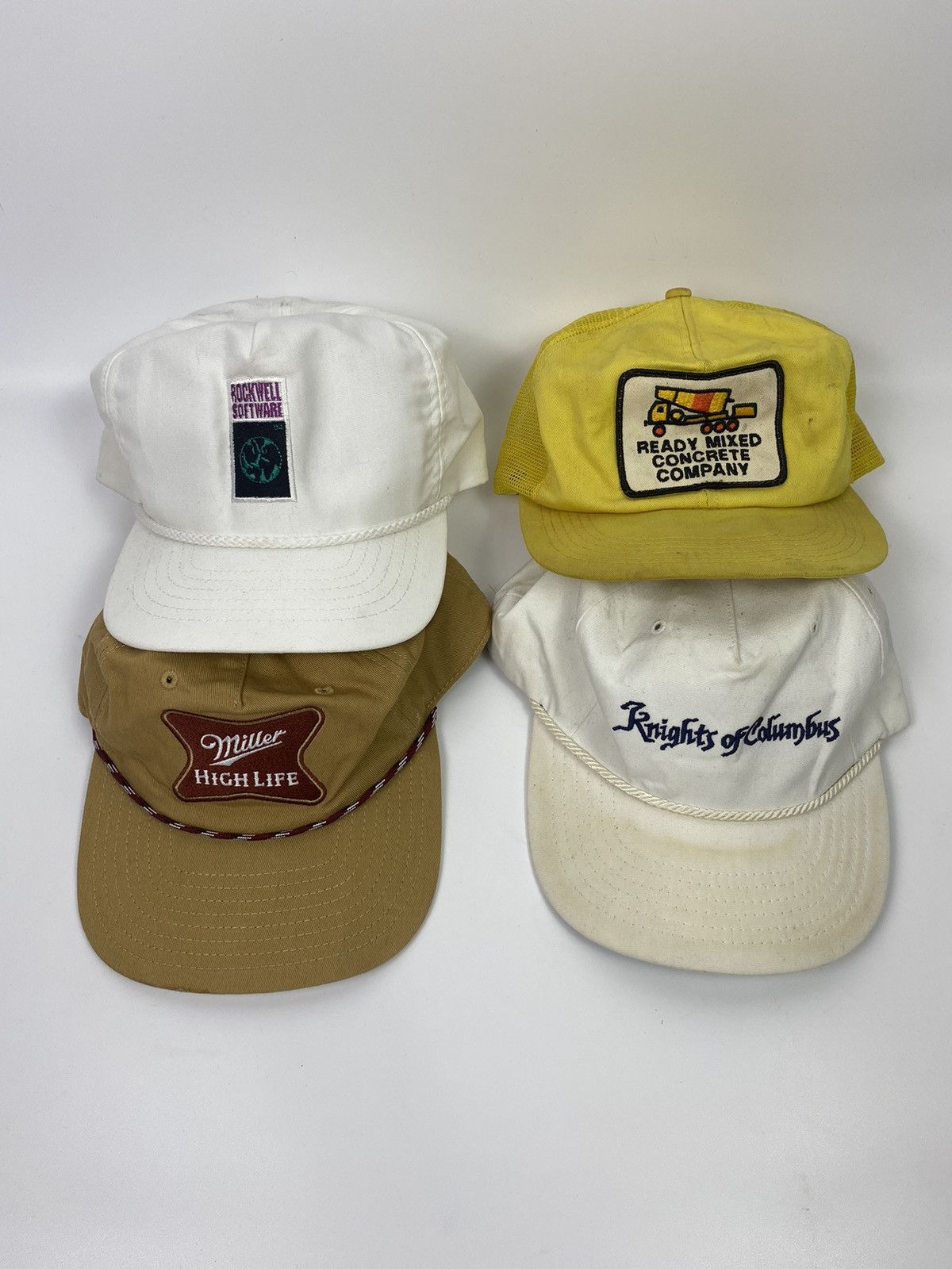 Vintage Bundle 4 hats Size ONE SIZE - 1 Thumbnail
