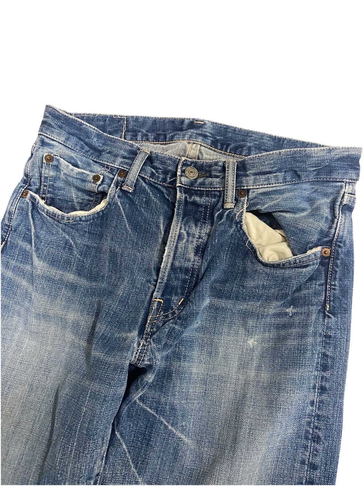 Japanese Brand × Spellbound Spellbound Japanese Brand Distressed Denim Size US 30 / EU 46 - 5 Thumbnail