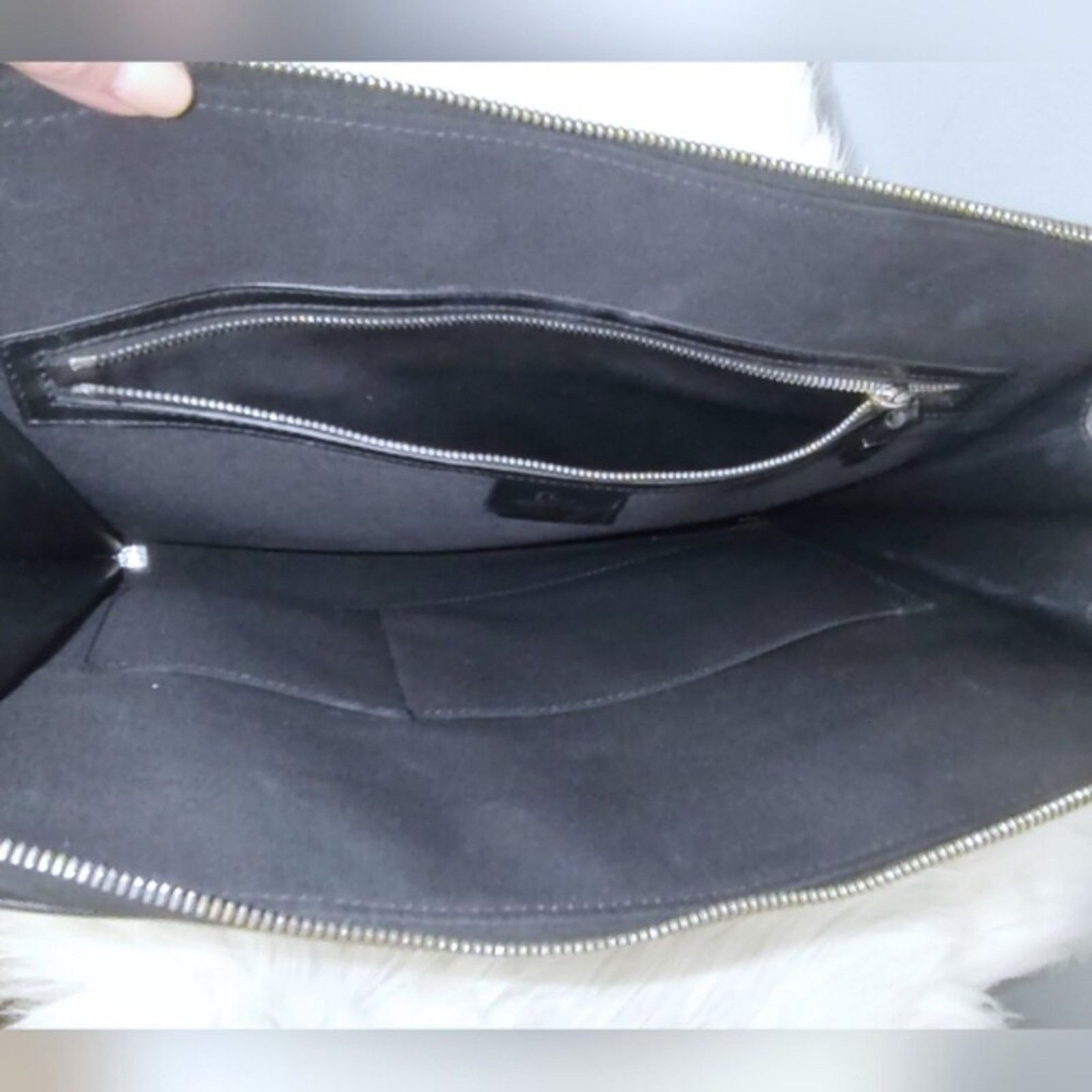 Dior Dior Homme Trotter canvas & leather laptop business bag EUC Size ONE SIZE - 6 Thumbnail
