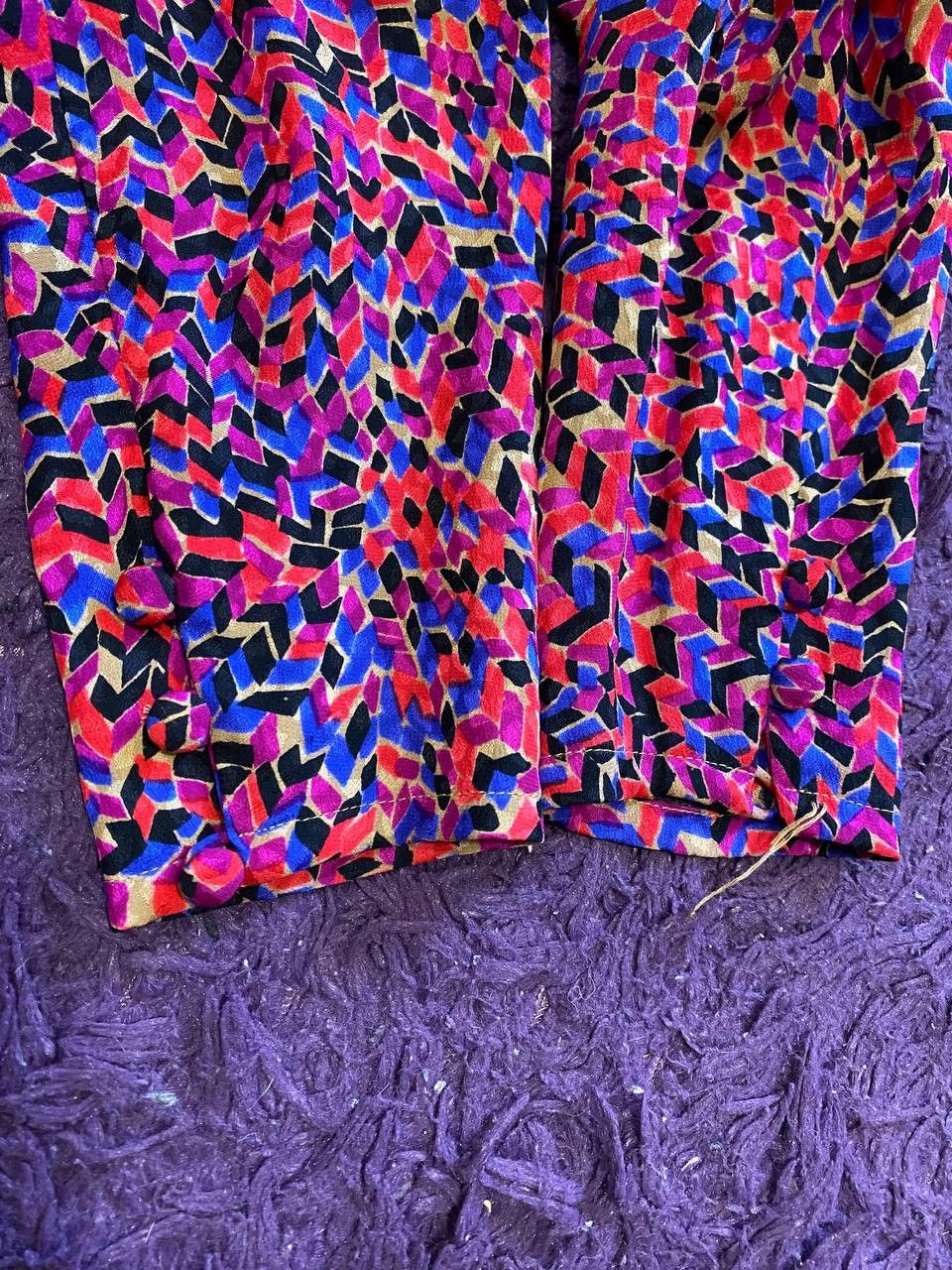Vintage Vintage Francesca of Damon for Starington Dress PRINT Sz 10 Size L / US 10 / IT 46 - 11 Thumbnail