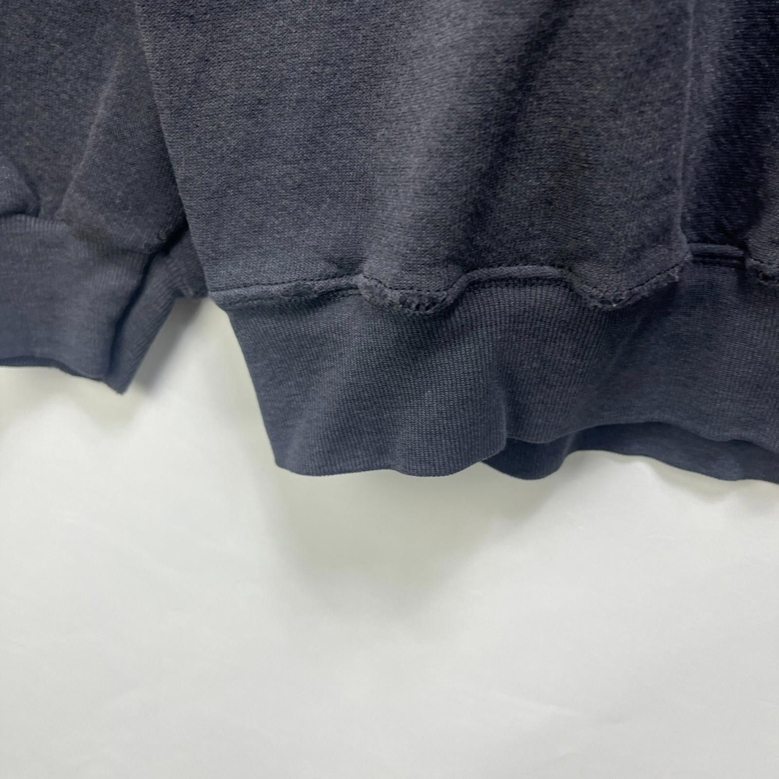 Vintage Vintage 90s Sun Faded Blank Black Sweatshirt XL 2XL Size US XL / EU 56 / 4 - 8 Thumbnail