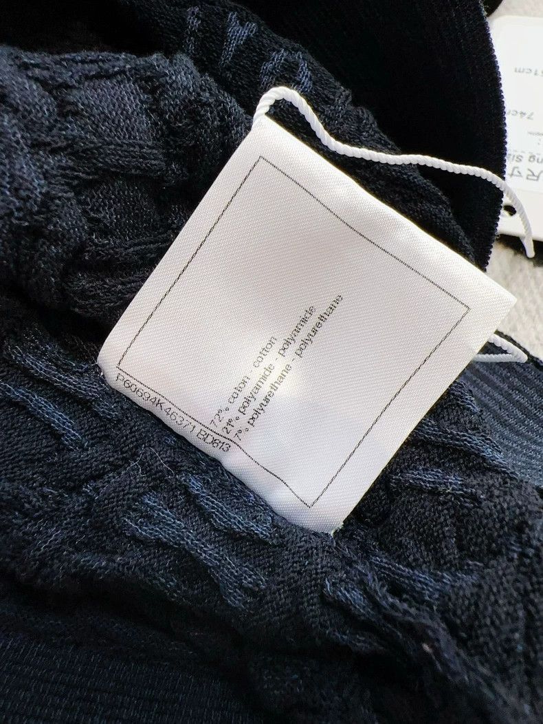 Chanel Chanel Dark Blue Knit Tank Top Size M / US 6-8 / IT 42-44 - 7 Thumbnail