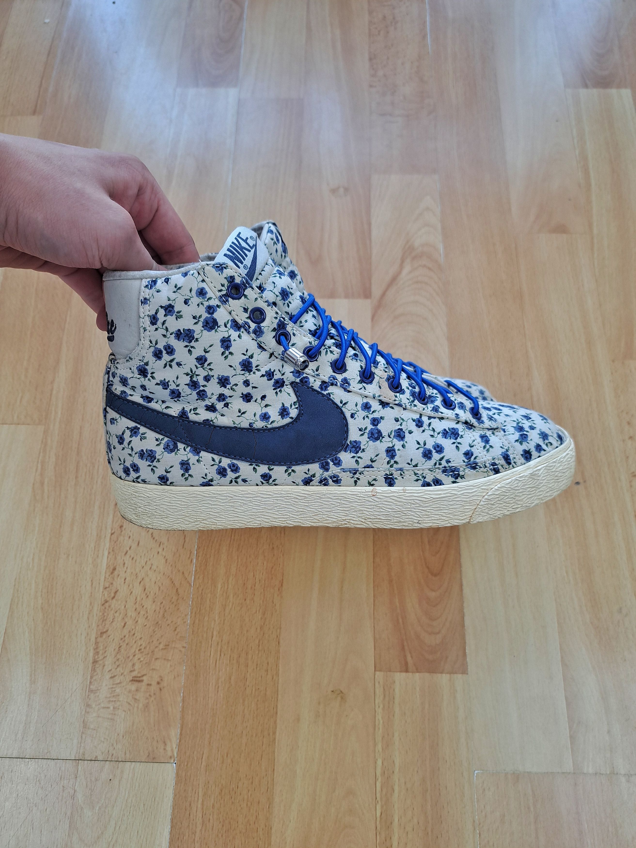 Nike Nike x Liberty London Floral Blazer Hi Rare OG 2008 Size US 7.5 / IT 37.5 - 2 Thumbnail
