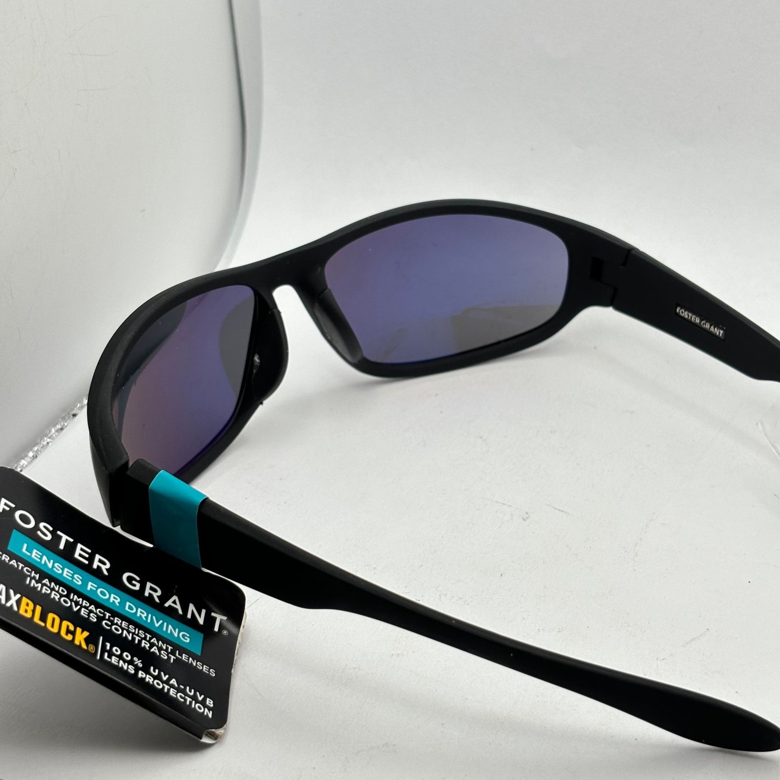Foster Grant Black Men's Sunglasses Size ONE SIZE - 4 Thumbnail