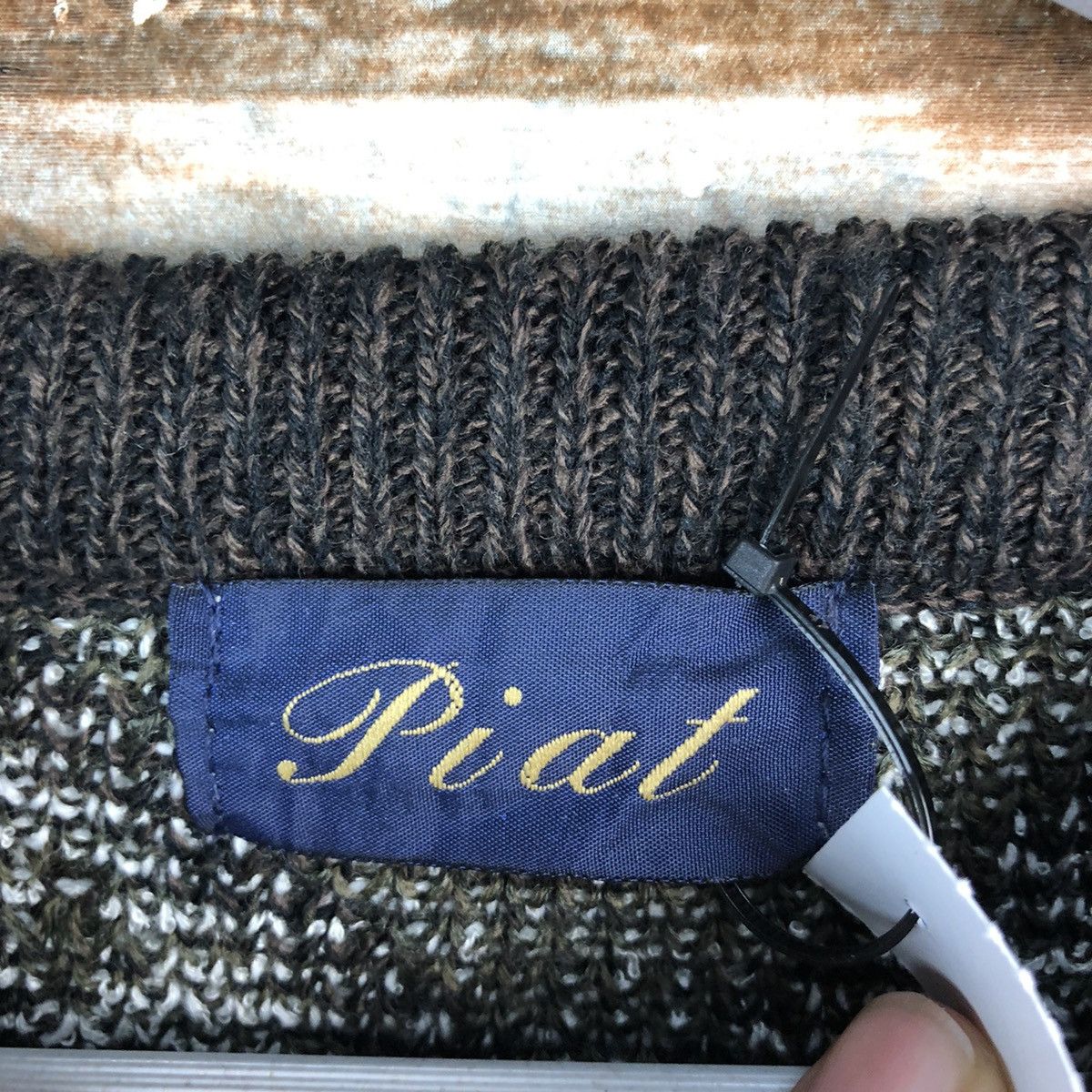 Homespun Knitwear Piat vintage like coogi Grey japan vintage Knitwear #A2470 Size US L / EU 52-54 / 3 - 9 Thumbnail