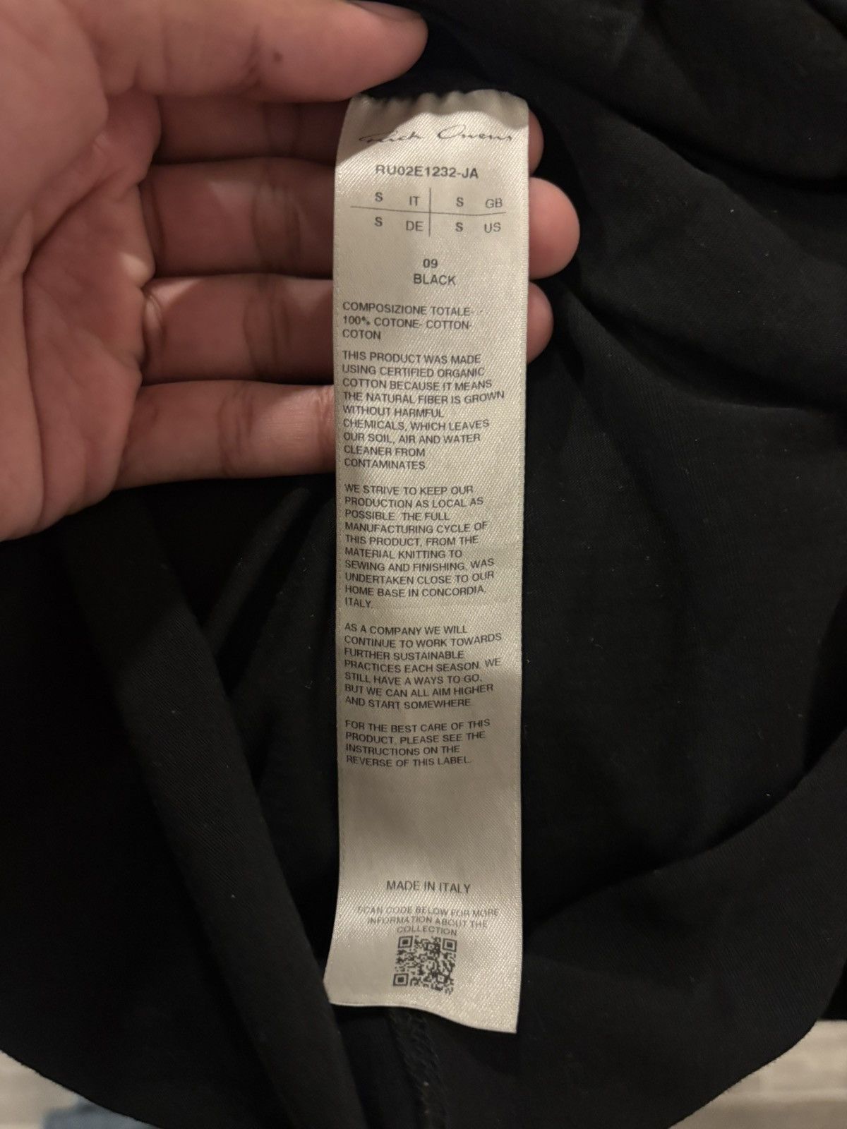 Rick Owens Rick owens brad tee Size US S / EU 44-46 / 1 - 4 Thumbnail