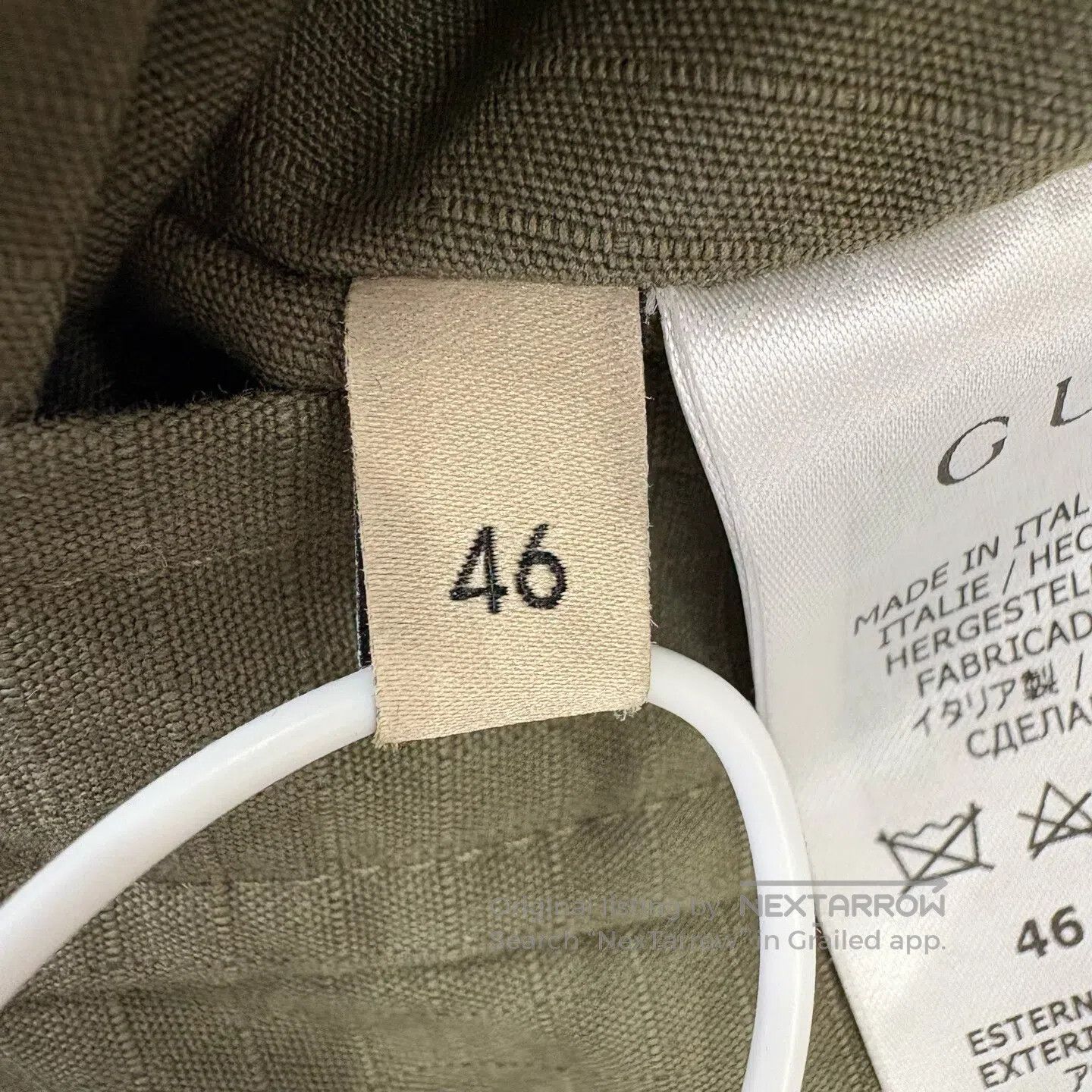 Gucci Guicci size46 Black and green double-sided embroidered jack Size US S / EU 44-46 / 1 - 6 Thumbnail