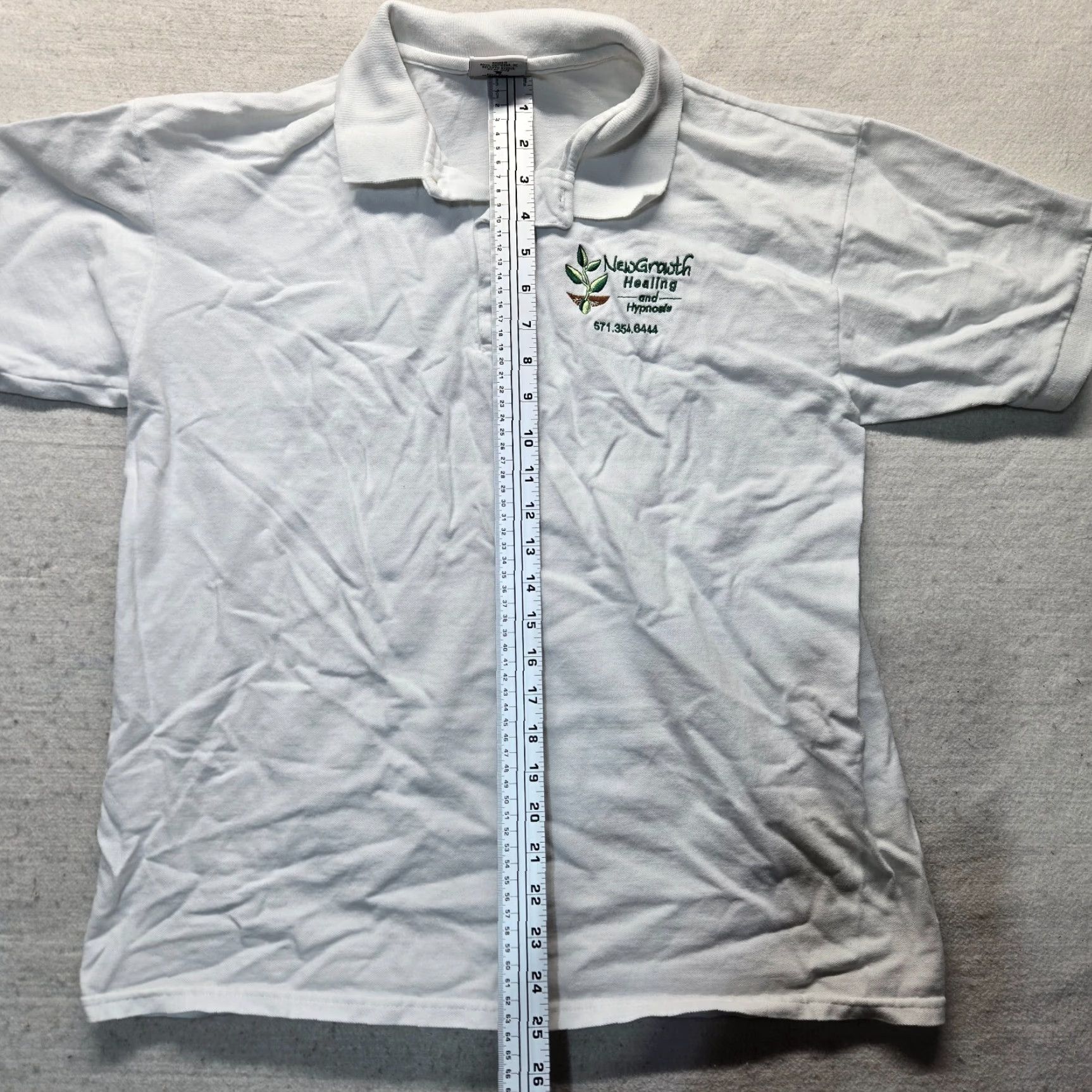 Vintage Nike Shirt White Polo Short Sleeve Adult Men's L Large Size US L / EU 52-54 / 3 - 7 Thumbnail