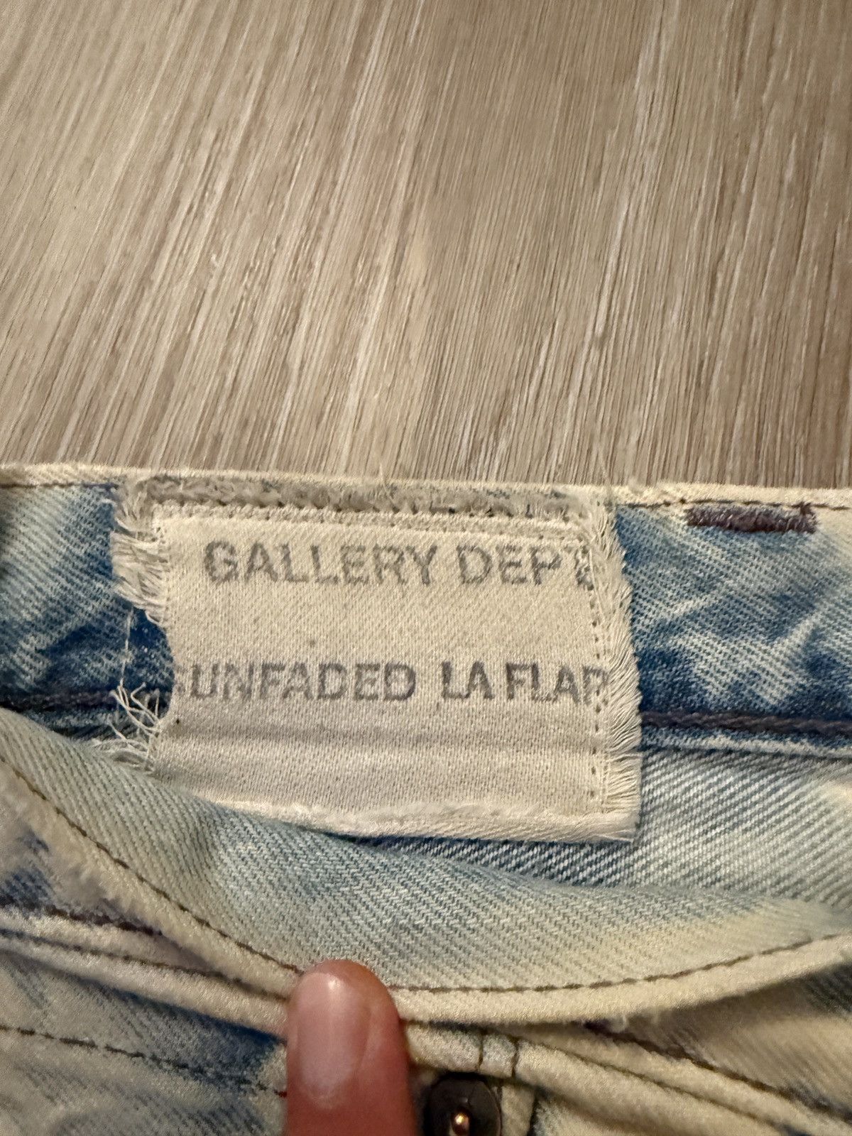 Gallery Dept. Gallery Dept G Patch Denim Jeans Size US 32 / EU 48 - 8 Thumbnail