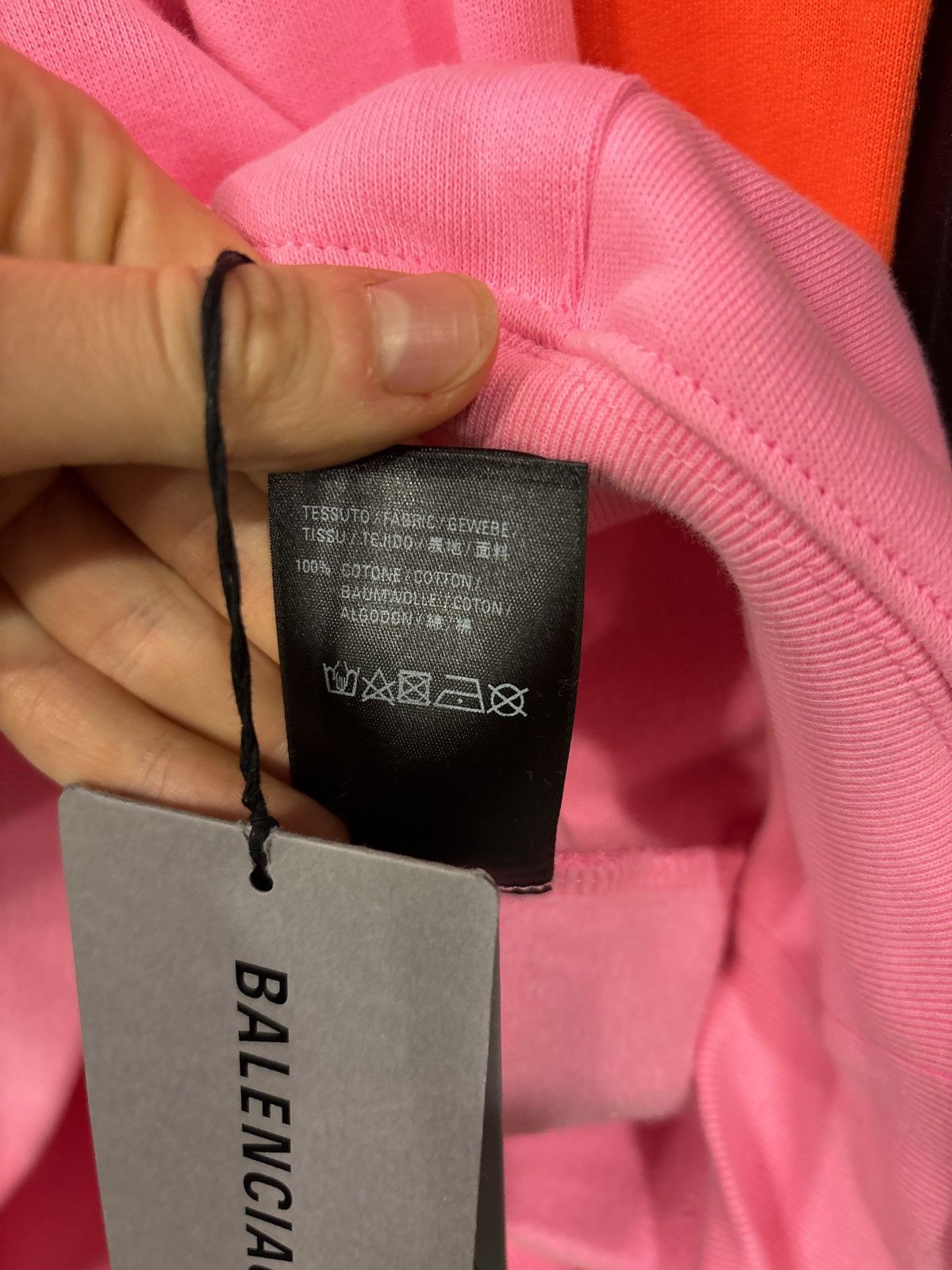 Balenciaga Balenciaga Pink Campaign Logo Hoodie Size US L / EU 52-54 / 3 - 6 Thumbnail