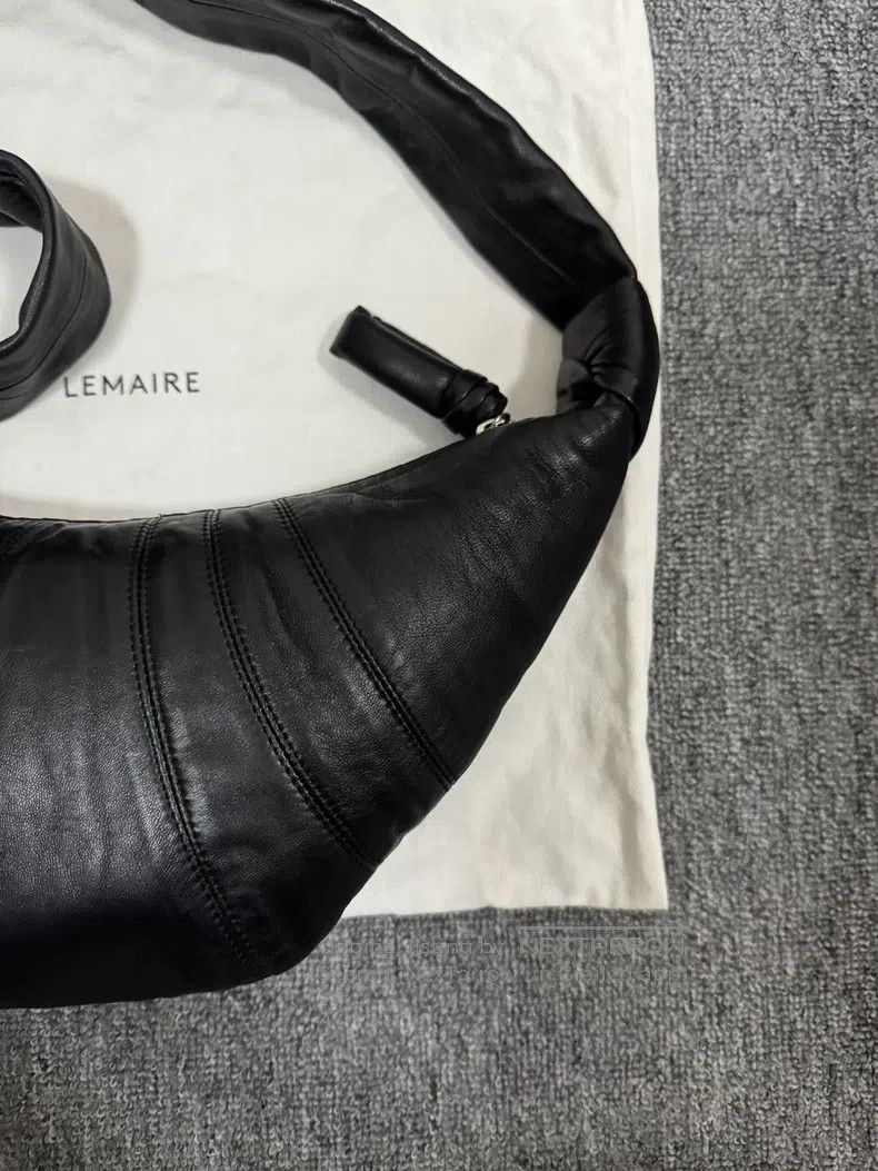 Lemaire LEMAIRE Small Black Horn Bag Size ONE SIZE - 3 Thumbnail