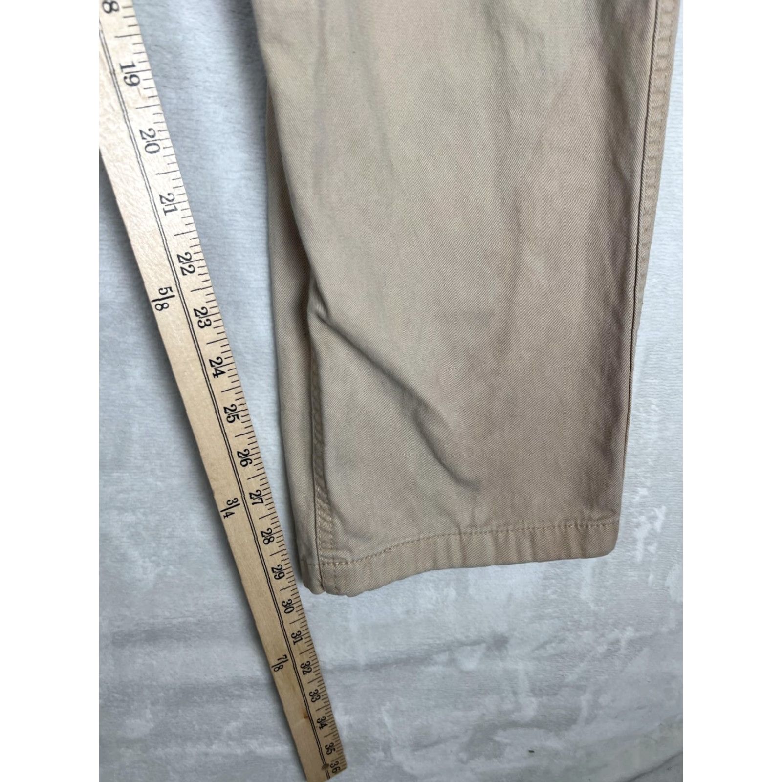 YoungLA YoungLA Cargo Pants Mens Large Beige Straight Leg Utility Pockets Casual Twill Size US 33 - 5 Thumbnail
