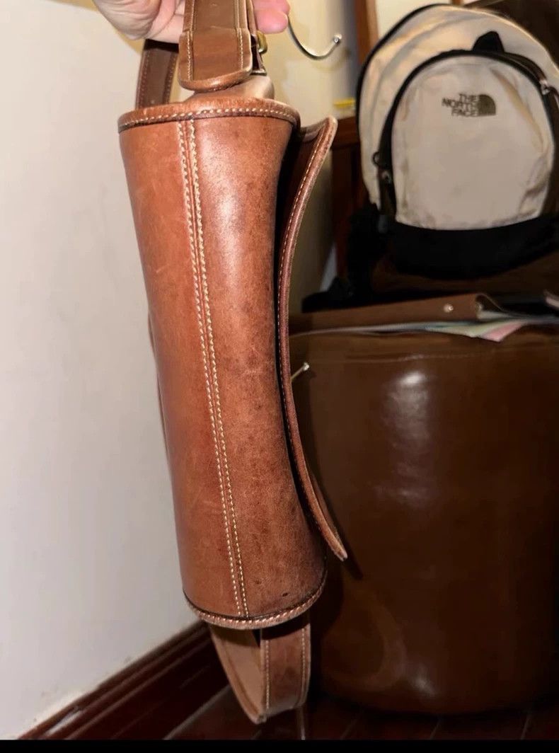 Vivienne Westwood Vivienne Westwood size os Brown leather postman shoulder ba Size ONE SIZE - 5 Thumbnail