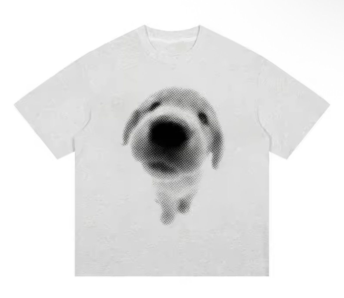 Japanese Brand Korean Harajuku Vintage Adorable Dog Graphic Gray T-Shirt Size US XL / EU 56 / 4 - 1 Thumbnail