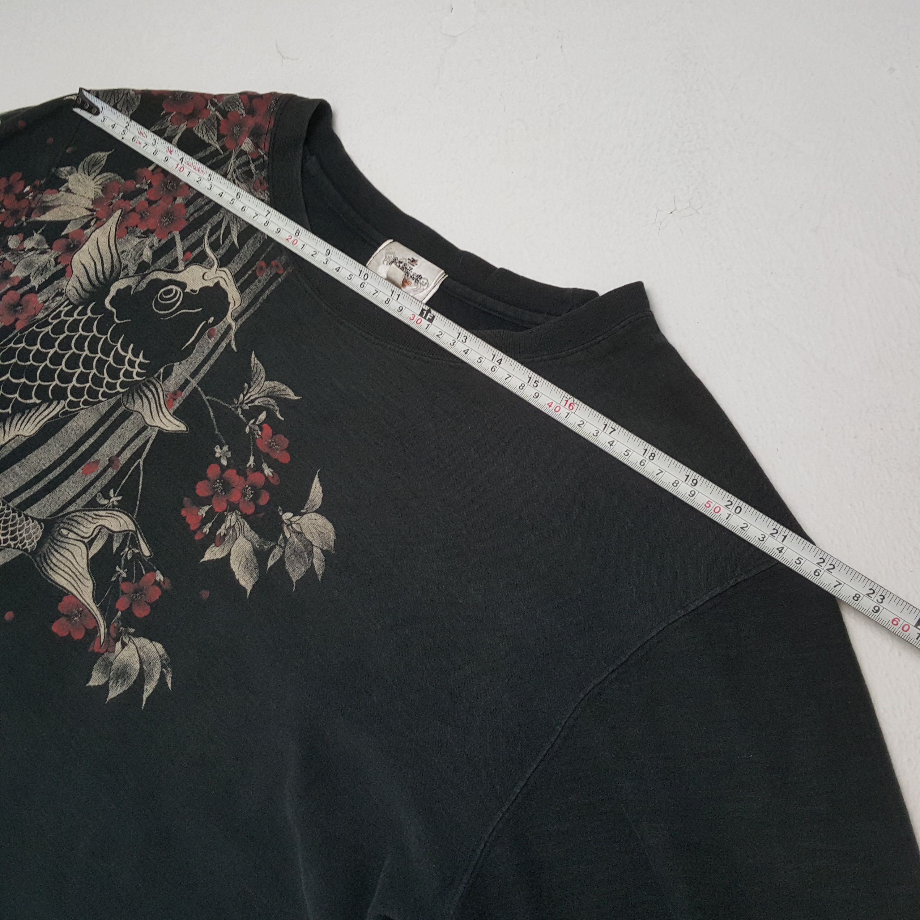 Japanese Brand KARAKURI TAMASHI Japanese Fashion Style Tshirt Size US XL / EU 56 / 4 - 5 Thumbnail