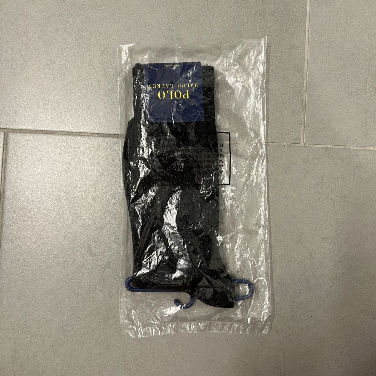 Polo Ralph Lauren Polo Ralph Lauren Ribbed Dress Sock 1 Pair Sz 10-13 Black Size ONE SIZE - 2 Thumbnail