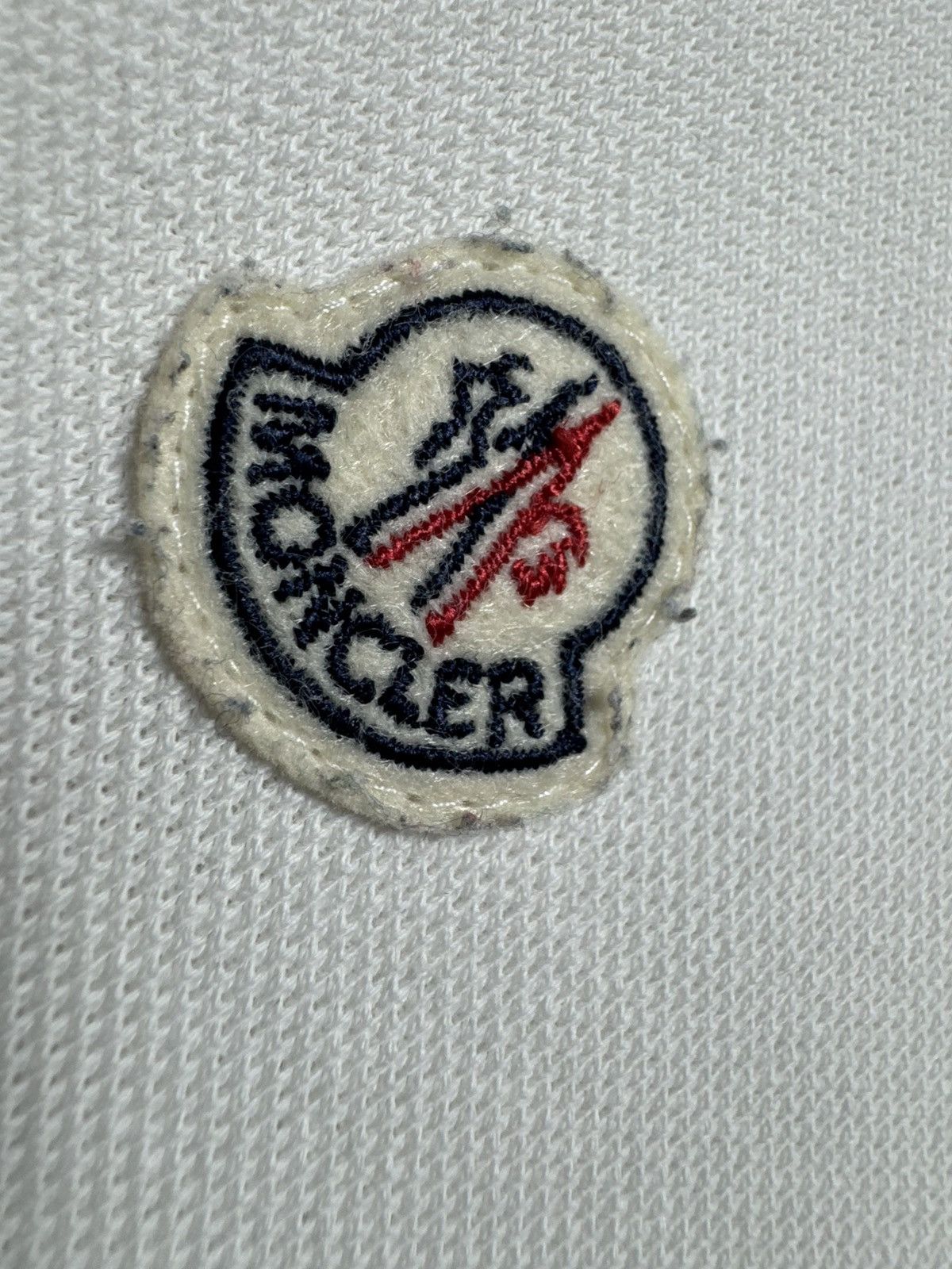 Moncler Moncler Maglia Polo Manica Corta Luxury Shirt White Size S Size US S / EU 44-46 / 1 - 5 Thumbnail