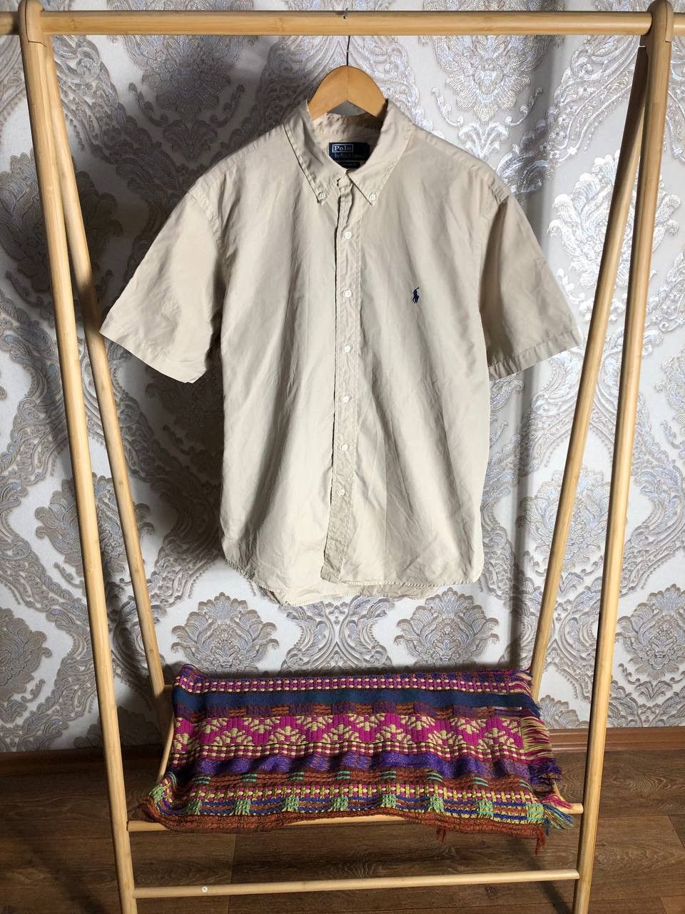 Polo Ralph Lauren × Vintage VERY RARE POLO RALPH LAUREN RETRO DESIGNER SHIRT USA Y2K 90s Size US XL / EU 56 / 4 - 1 Thumbnail