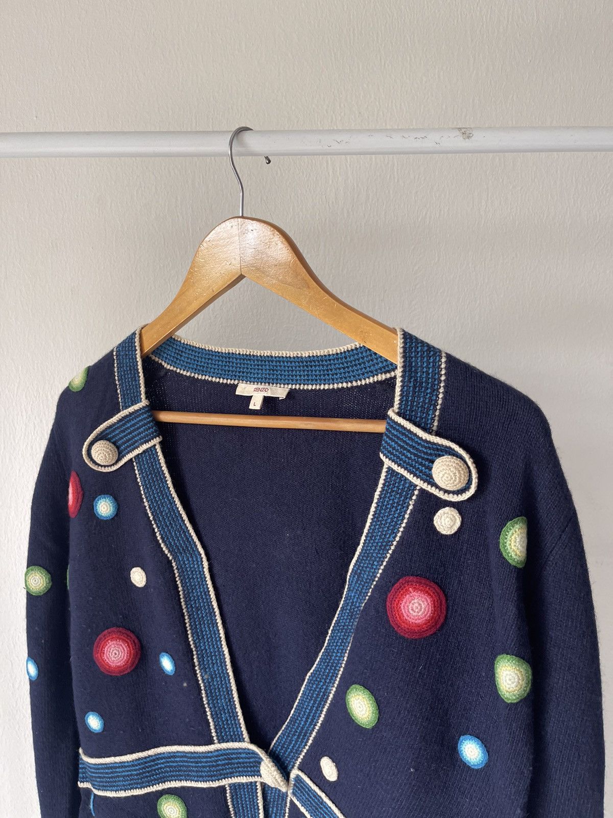 Kenzo 2000s Kenzo Space Dot Knitwear Size S / US 4 / IT 40 - 4 Thumbnail
