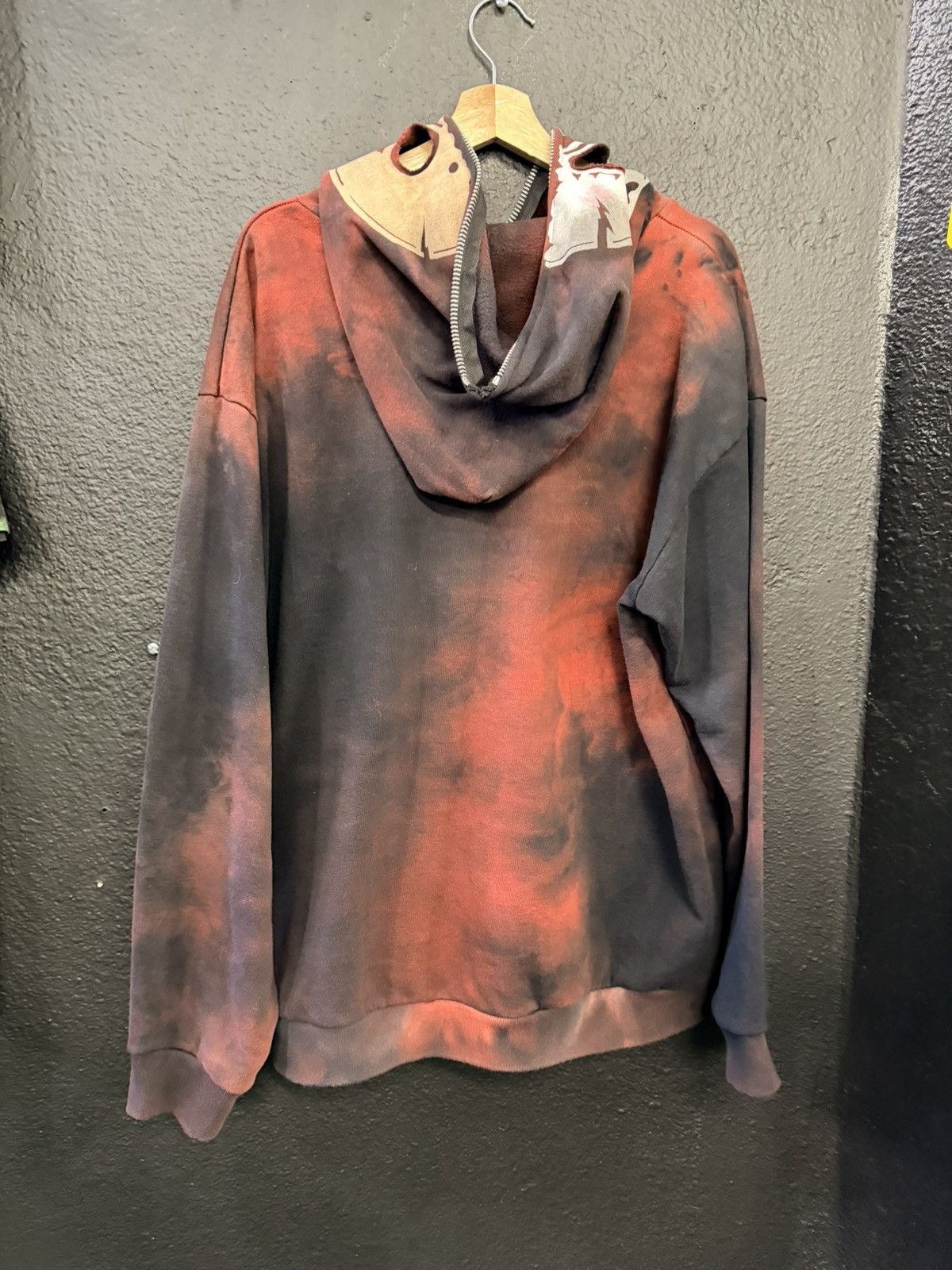 Warren Lotas Warren Lotas Distressed Zipped Hood Hoodie Size US L / EU 52-54 / 3 - 2 Thumbnail