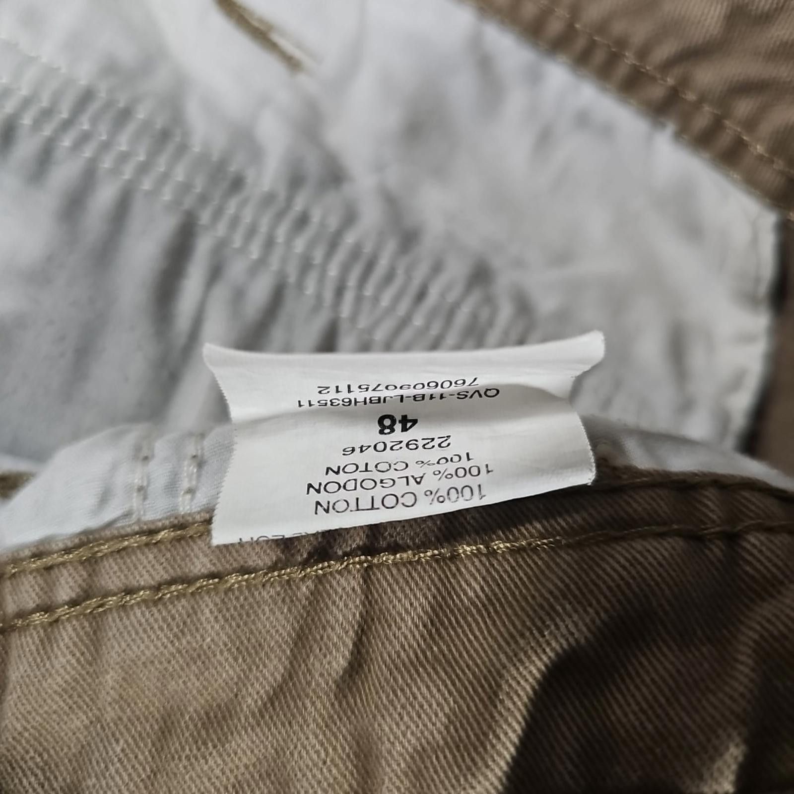 Lee Lee Dungarees Cargo Shorts Sz 48 Khaki Utility Grunge Size US 44 / EU 60 - 4 Thumbnail