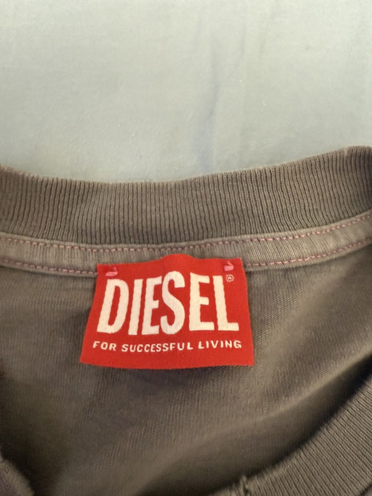 Diesel Diesel Graphic T-Shirt Rare Archive Style Gray Size US S / EU 44-46 / 1 - 3 Thumbnail