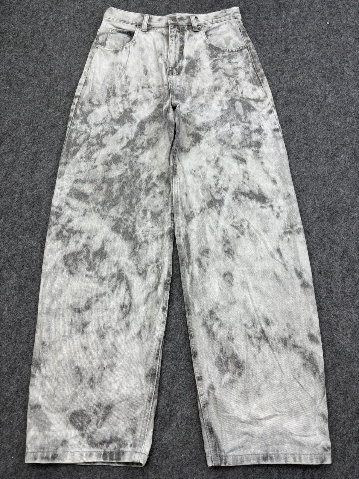 Japanese Brand Archival Page Boy Full Cloudy Fades Balloon Denim F831 Size US 27 - 15 Thumbnail