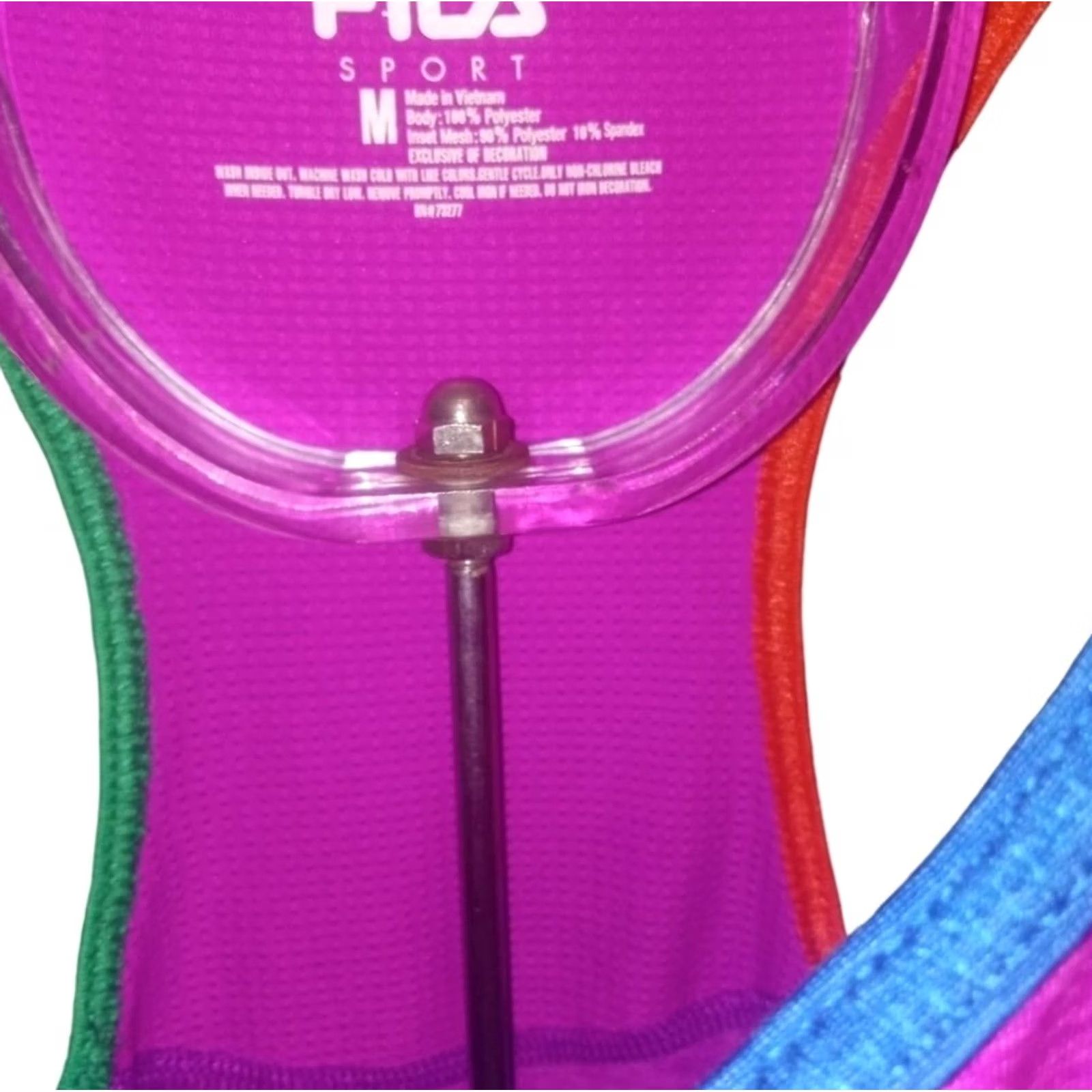 Fila VINTAGE? (No) FILA Tank Women Medium Racerback Purple Pink Sport Activewear Shirt M Women's Tank Top Size M / US 6-8 / IT 42-44 - 7 Thumbnail