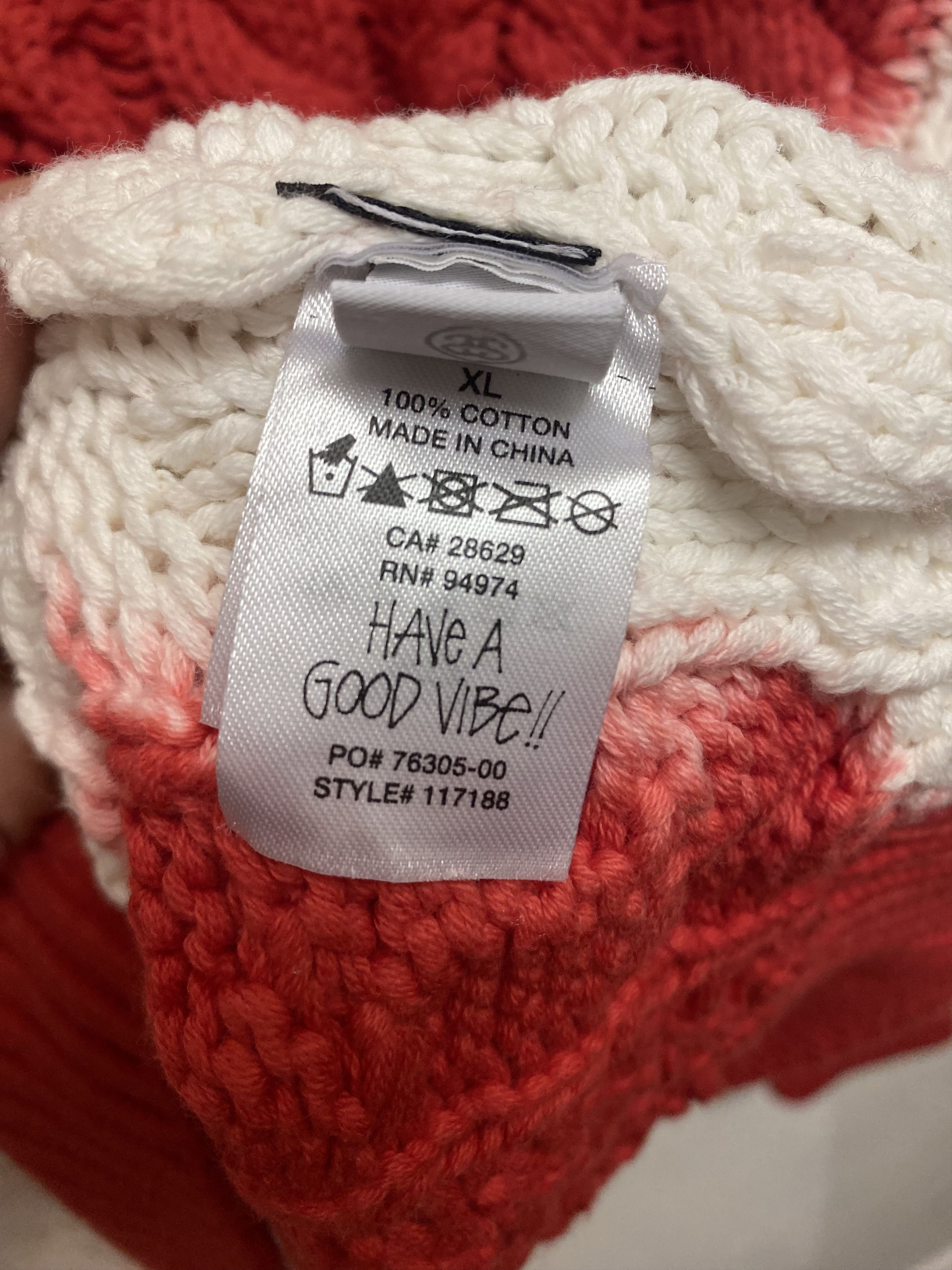 Stussy TIE DYE FISHERMAN SWEATER Size US XL / EU 56 / 4 - 3 Thumbnail