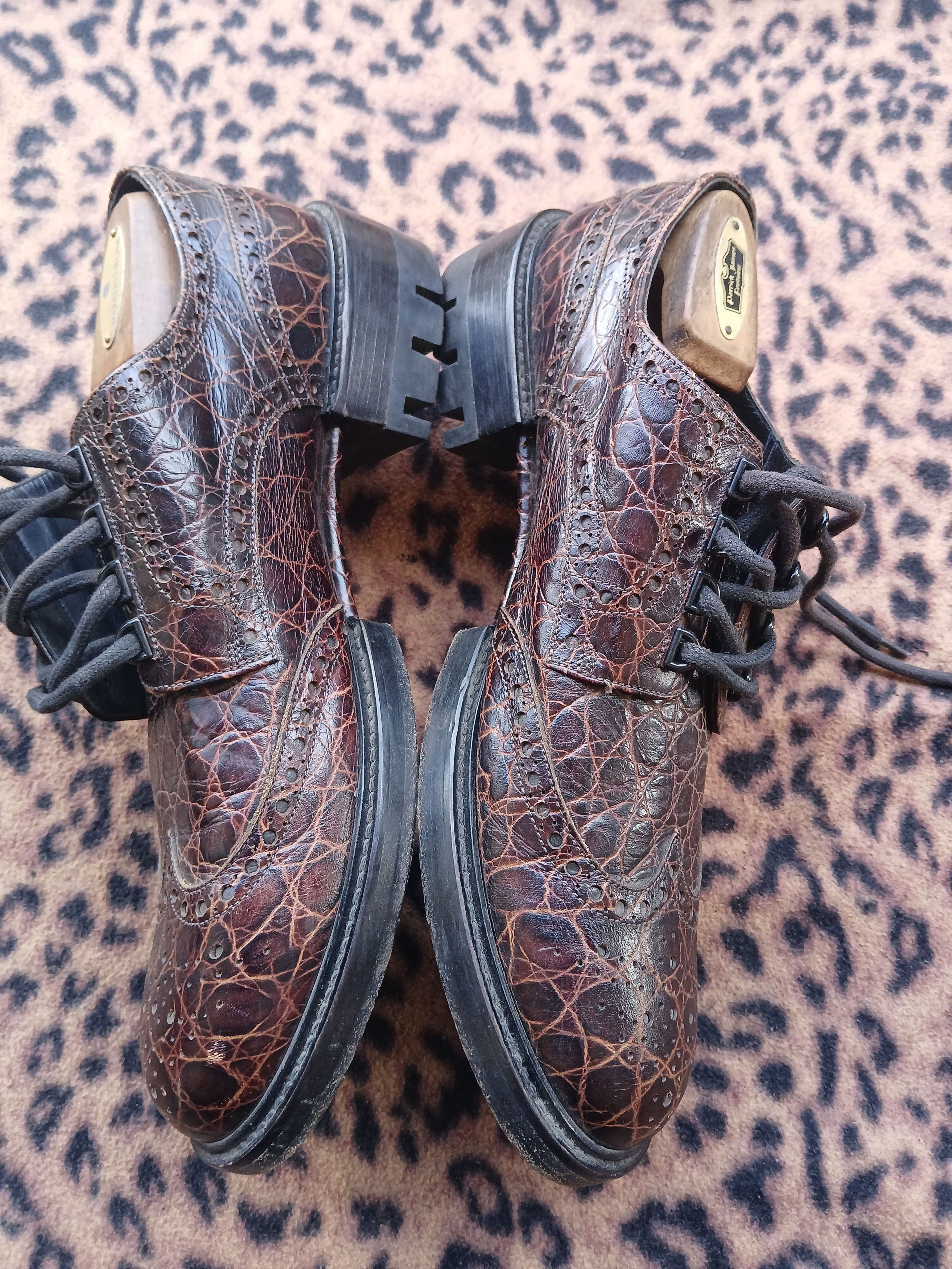 Versace Versace men leather shoe Size US 11 / EU 44 - 2 Thumbnail