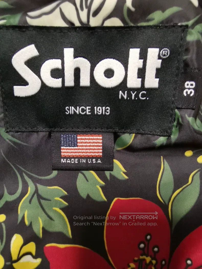 Schott Schott Co-branded leather jacket Size US XS / EU 42 / 0 - 4 Thumbnail