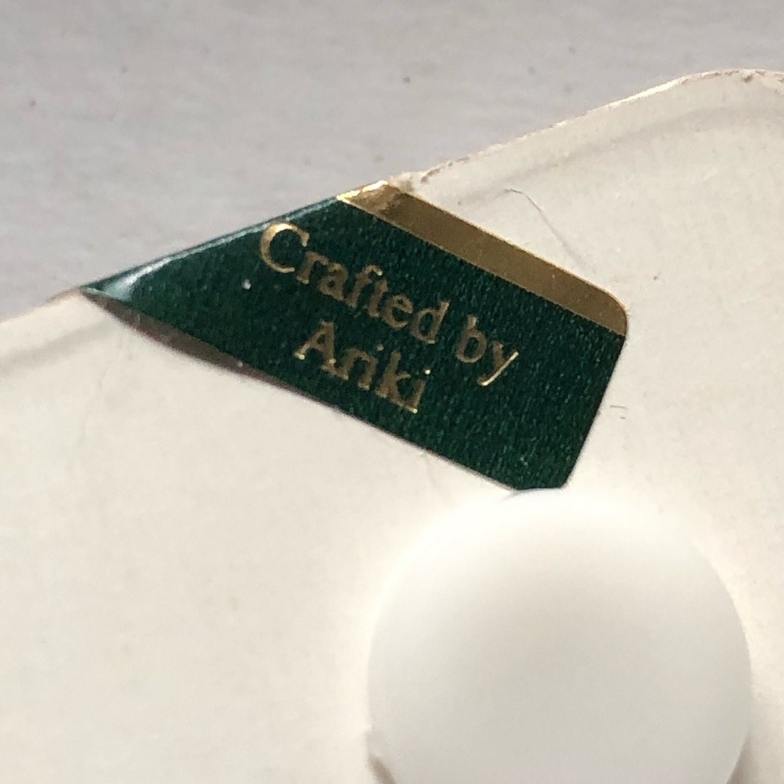 Jewelry Vintage men’s Ariki Nephrite jade 22kt gold cuff links NIB Size ONE SIZE - 8 Thumbnail