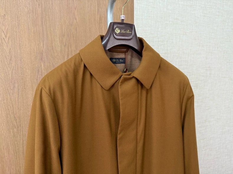 Ermenegildo Zegna Loro Piana GOK Camel Wool Trench Coat-2508 Size US M / EU 48-50 / 2 - 6 Thumbnail