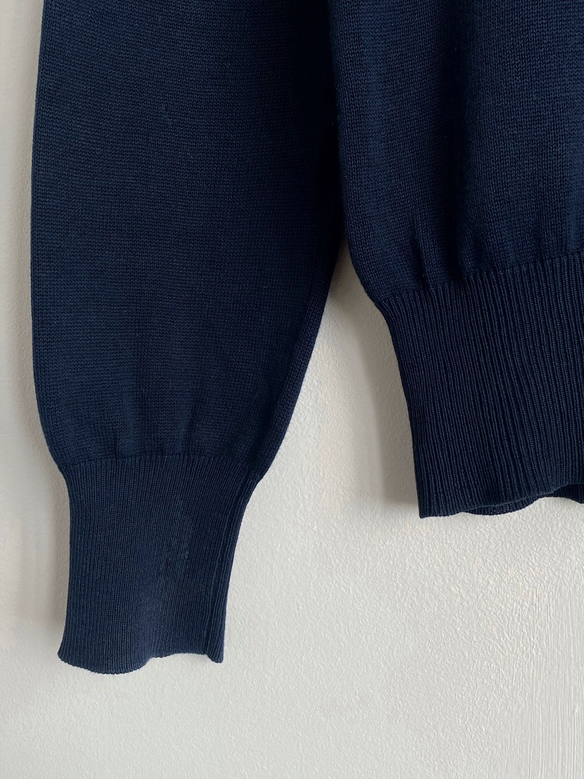 Vivienne Westwood Vintage Vivienne Westwood V-Neck Light Knit Sweater Size US M / EU 48-50 / 2 - 8 Thumbnail