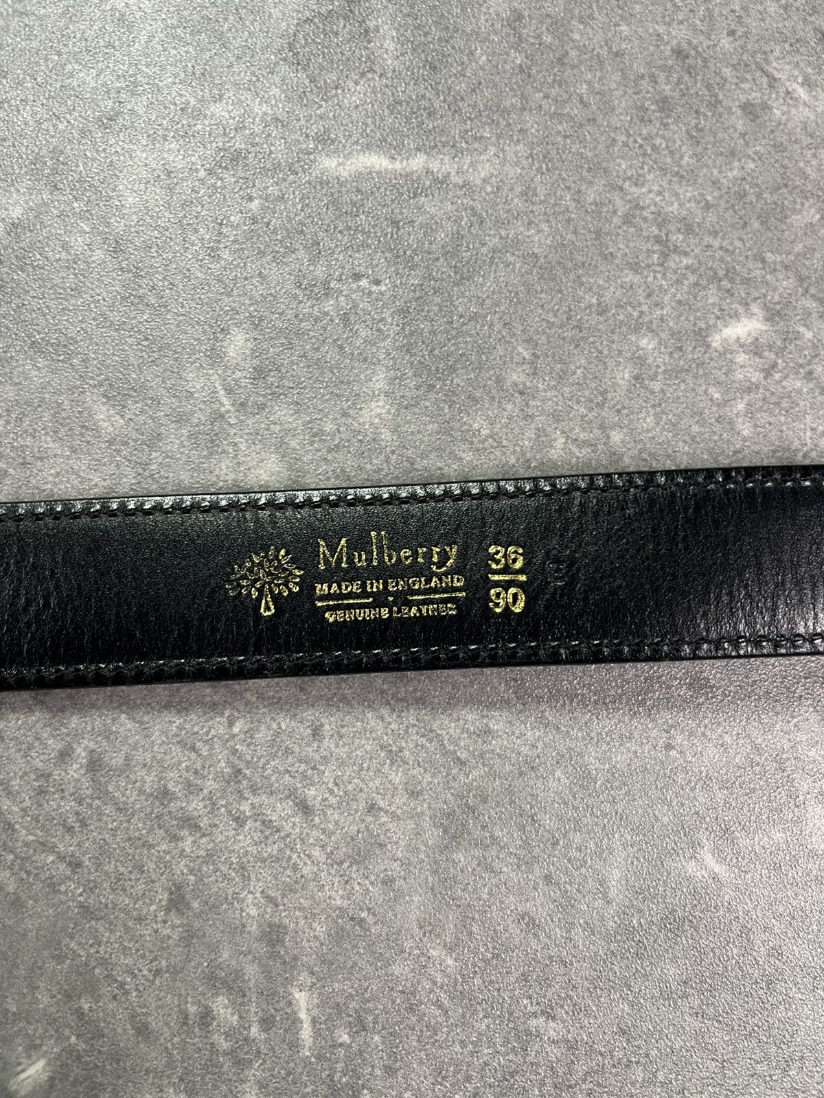 Mulberry MULBERRY Brown Leather Belt 90 / 36 Size 36 - 14 Thumbnail