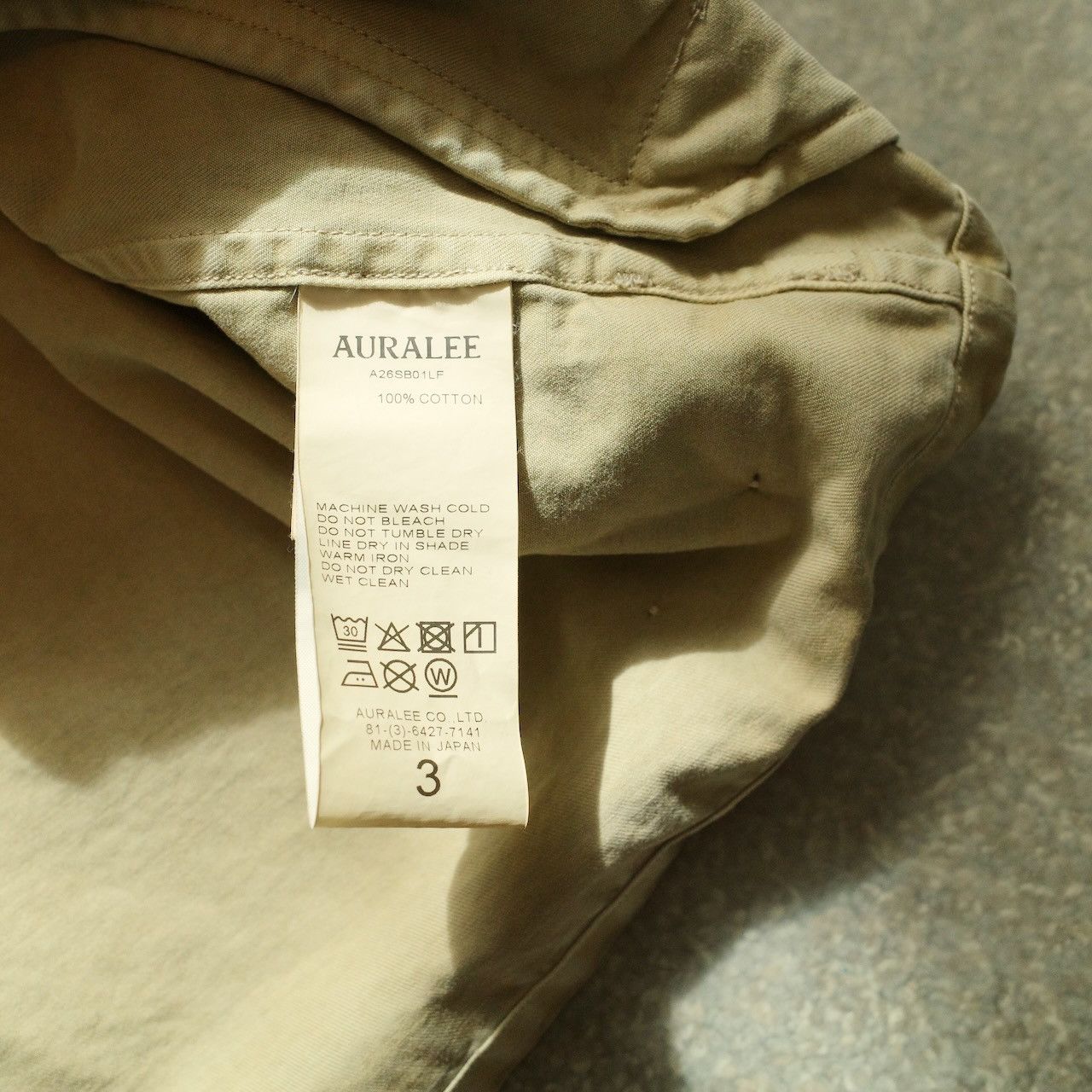 Auralee Auralee Garment-dyed Finx Chino Jacket Size US S / EU 44-46 / 1 - 3 Thumbnail