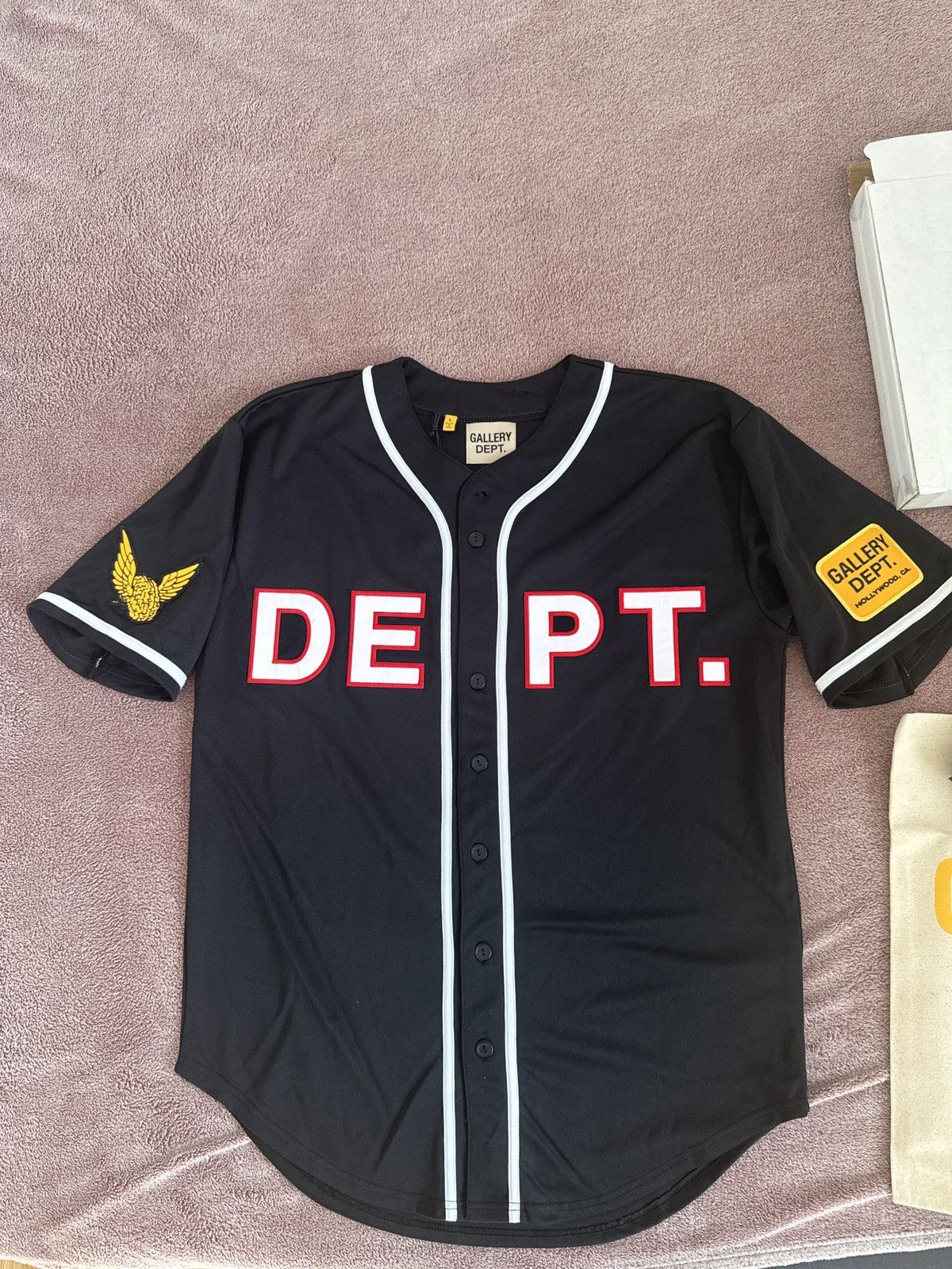 Gallery Dept. Gallery Dept Echo Park Baseball Jersey Size US L / EU 52-54 / 3 - 1 Thumbnail