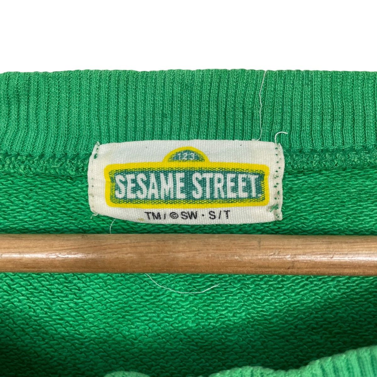 Vintage Vintage Sesame Street Green Sweatshirt Size M / US 6-8 / IT 42-44 - 11 Thumbnail