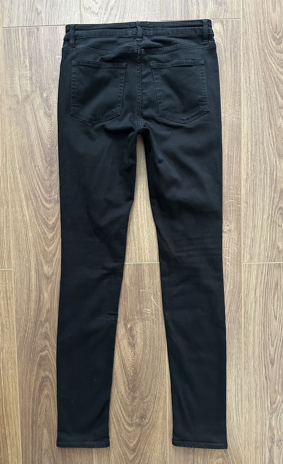 Acne Studios × Designer Acne Studios Flex Black Cotton Slim Women’s Jeans Size 28" / US 6 / IT 42 - 4 Thumbnail