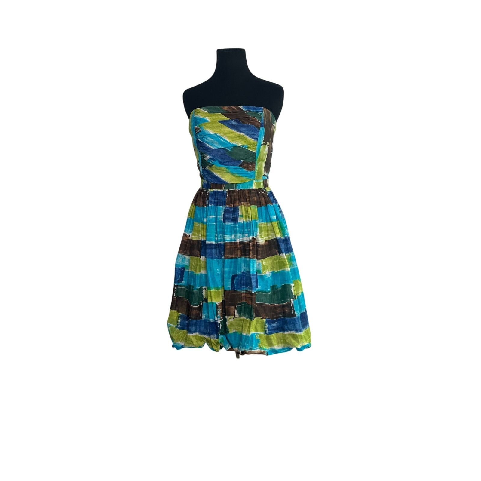 Nine West Nine West colorful Y2K strapless party dress size 12 Size XL / US 12-14 / IT 48-50 - 17 Thumbnail