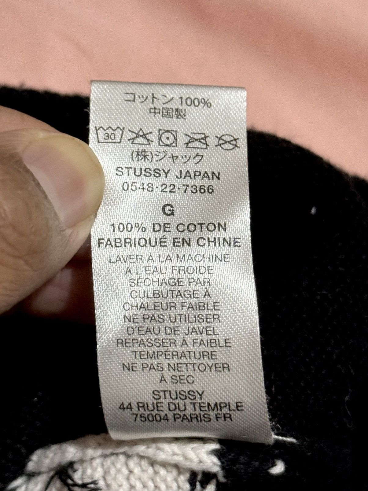Stussy Stussy Stock Sweater Black Size US L / EU 52-54 / 3 - 9 Thumbnail