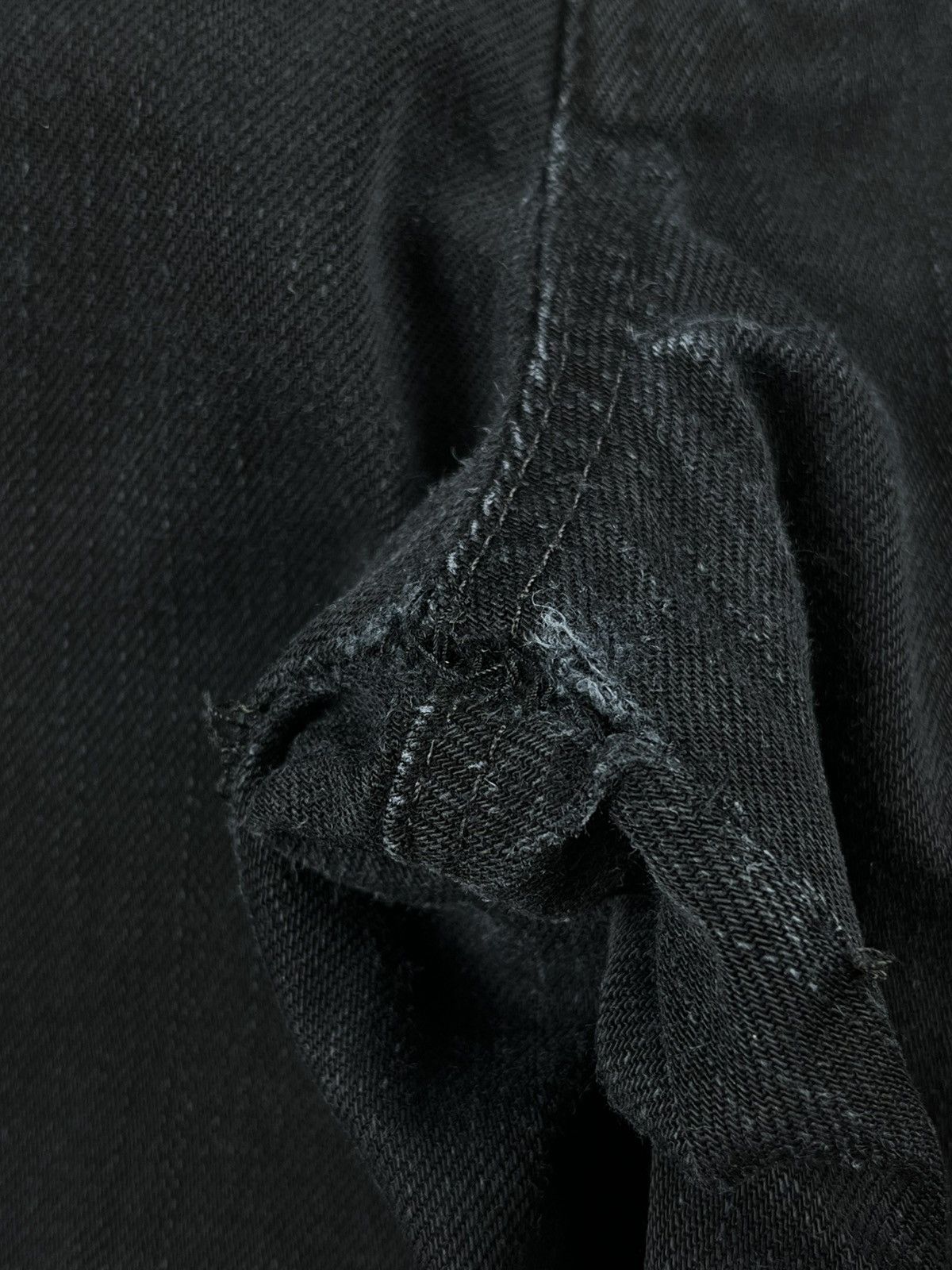 Chrome Hearts Chrome Hearts Thrashed Fleur Knee Bootcut Faded Denim Jeans Size US 30 / EU 46 - 11 Thumbnail