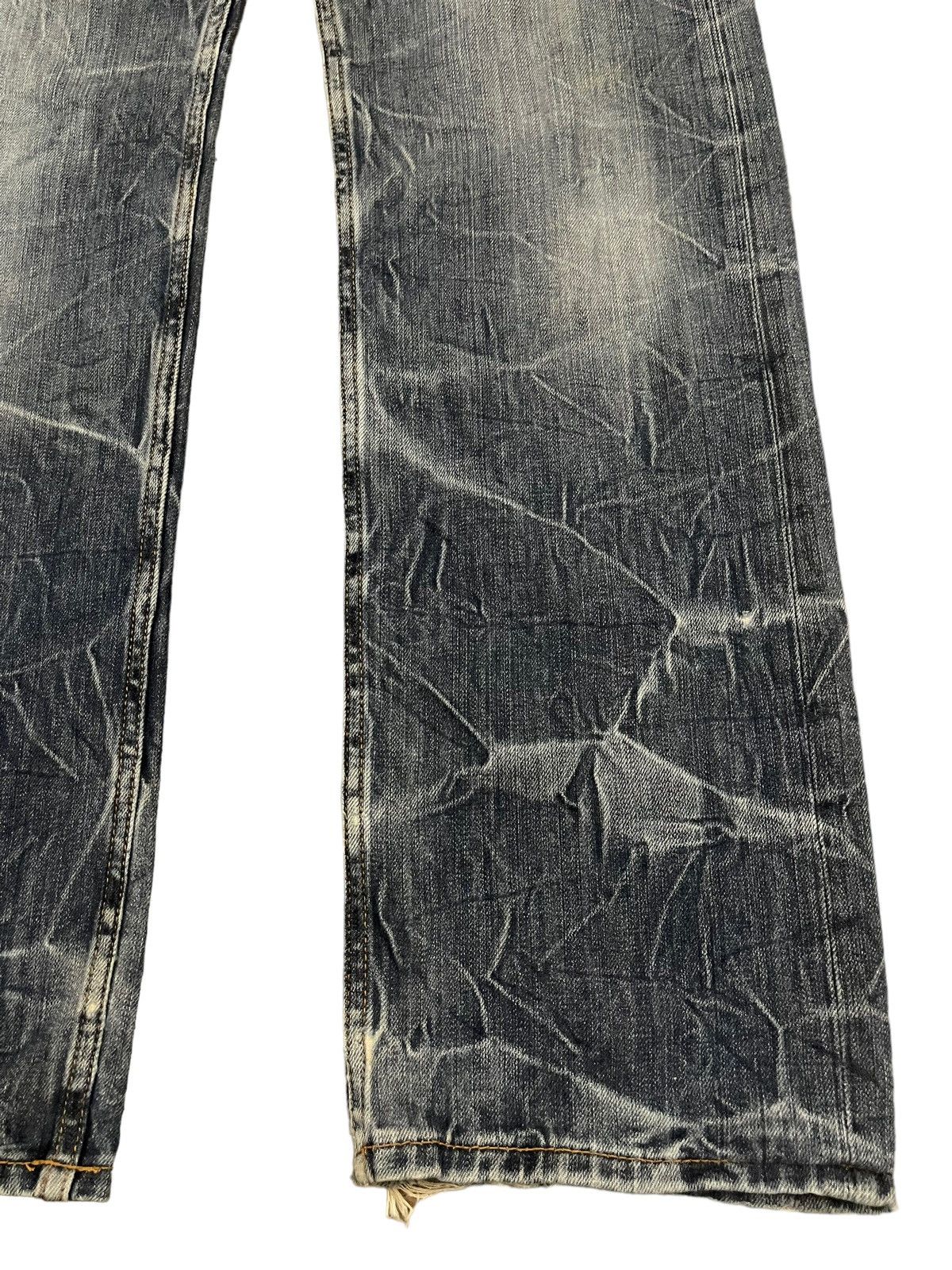 14th Addiction Vintage Japanese Brand Blue Wash Style Baggy Jeans Size US 29 - 6 Thumbnail
