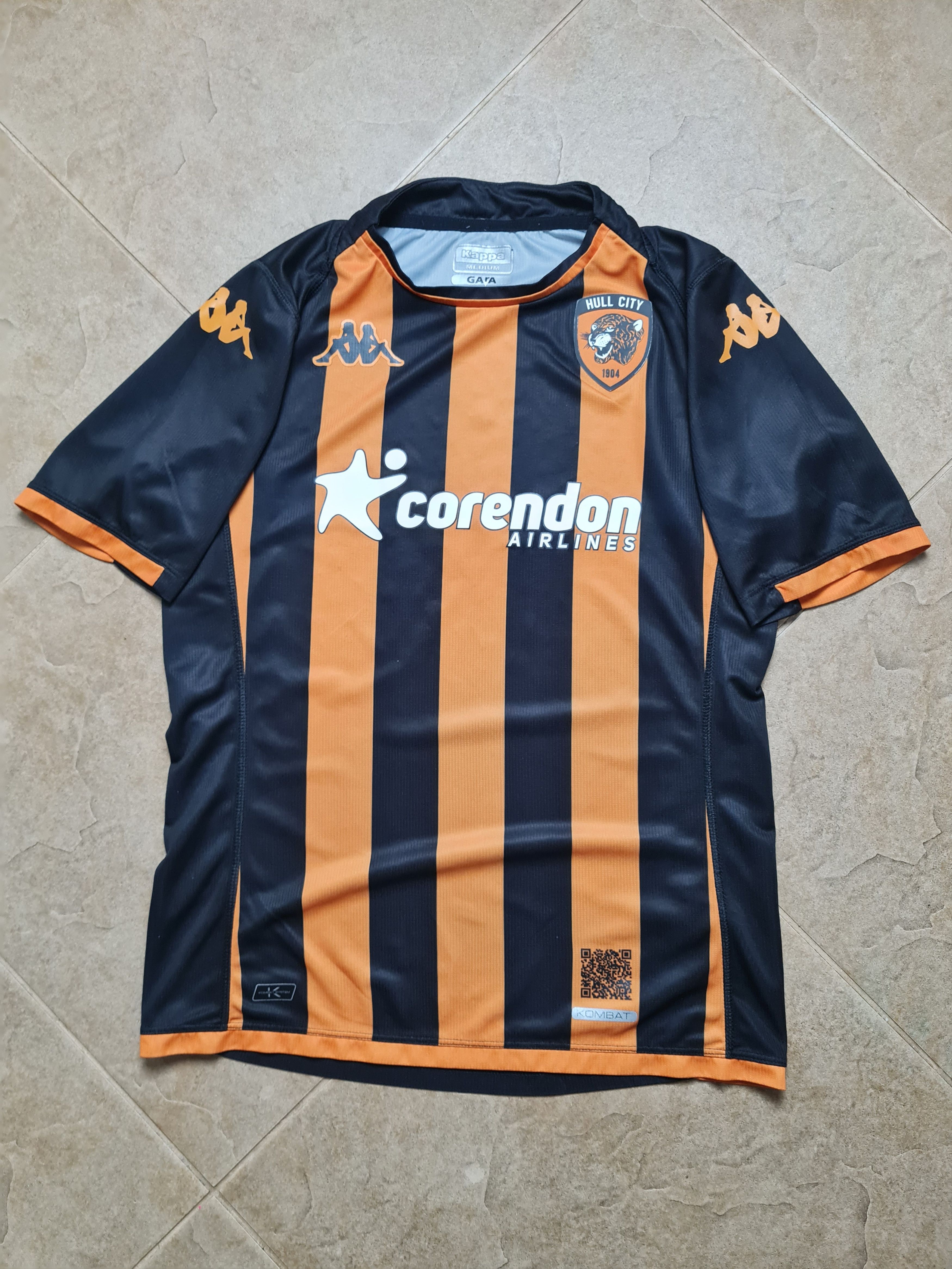 Kappa Footbal Jersey Kappa HULL CITY Soccer Shirt 2024/25 Home Size US M / EU 48-50 / 2 - 7 Thumbnail