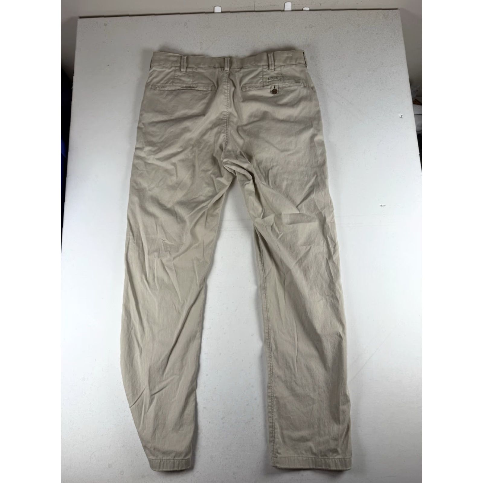 Faherty Faherty Chino Pants Men 33 x 30 Beige Regular Inseam 30 1891 Size US 33 - 7 Thumbnail