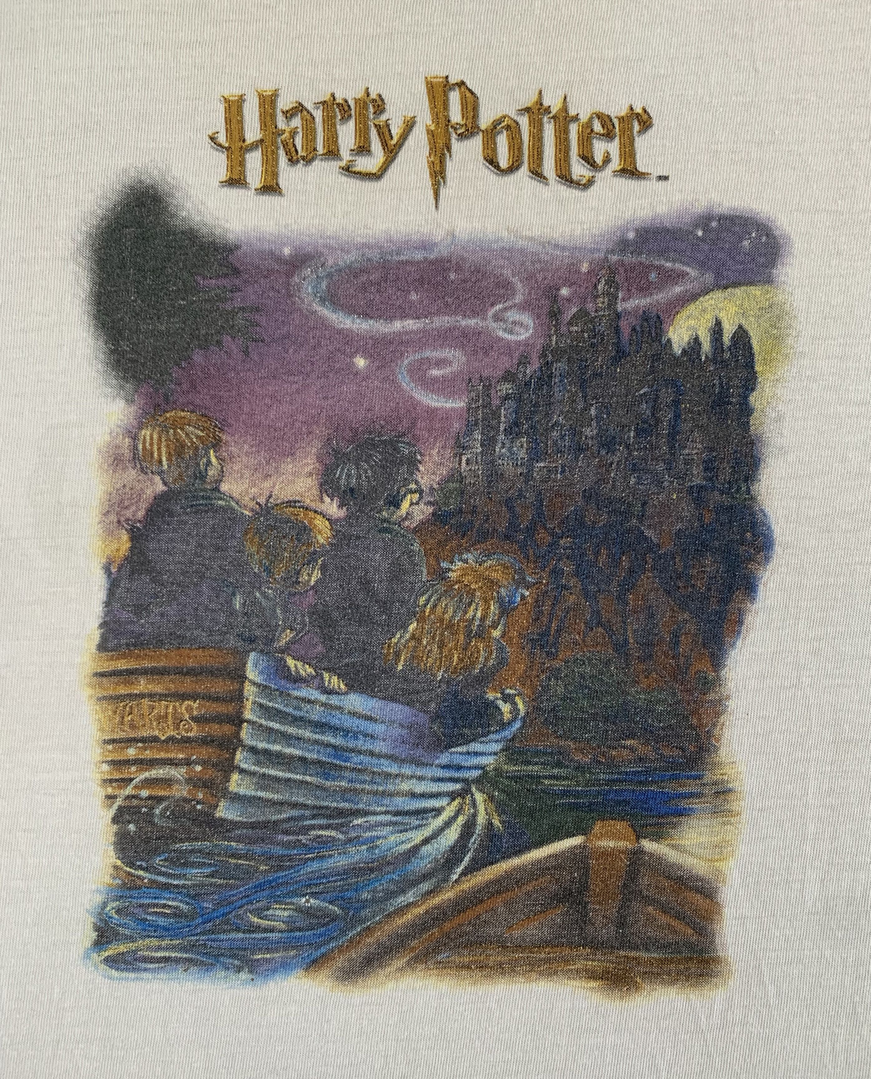 Hanes Vintage HARRY POTTER 2001 T Shirt Sorcerer Stone Hogwarts Size US M / EU 48-50 / 2 - 3 Thumbnail