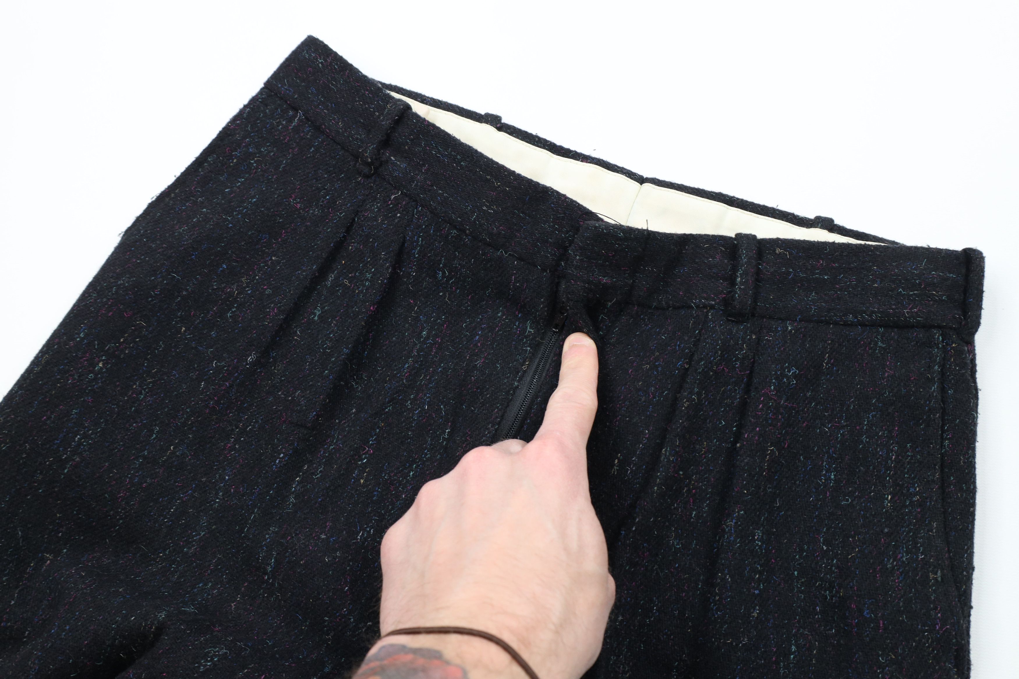 Vintage Vintage 90s Streetwear Atomic Fleck Wool Chino Pants USA Size US 30 / EU 46 - 6 Thumbnail