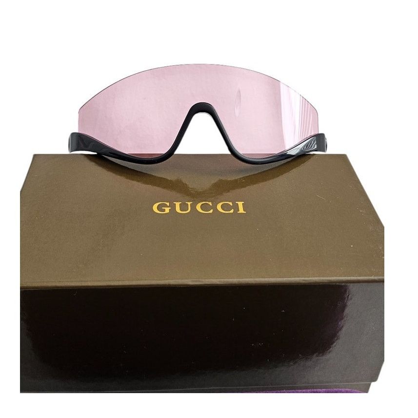Gucci Gucci GG1650S 002 shield mask sunglass Size ONE SIZE - 1 Thumbnail