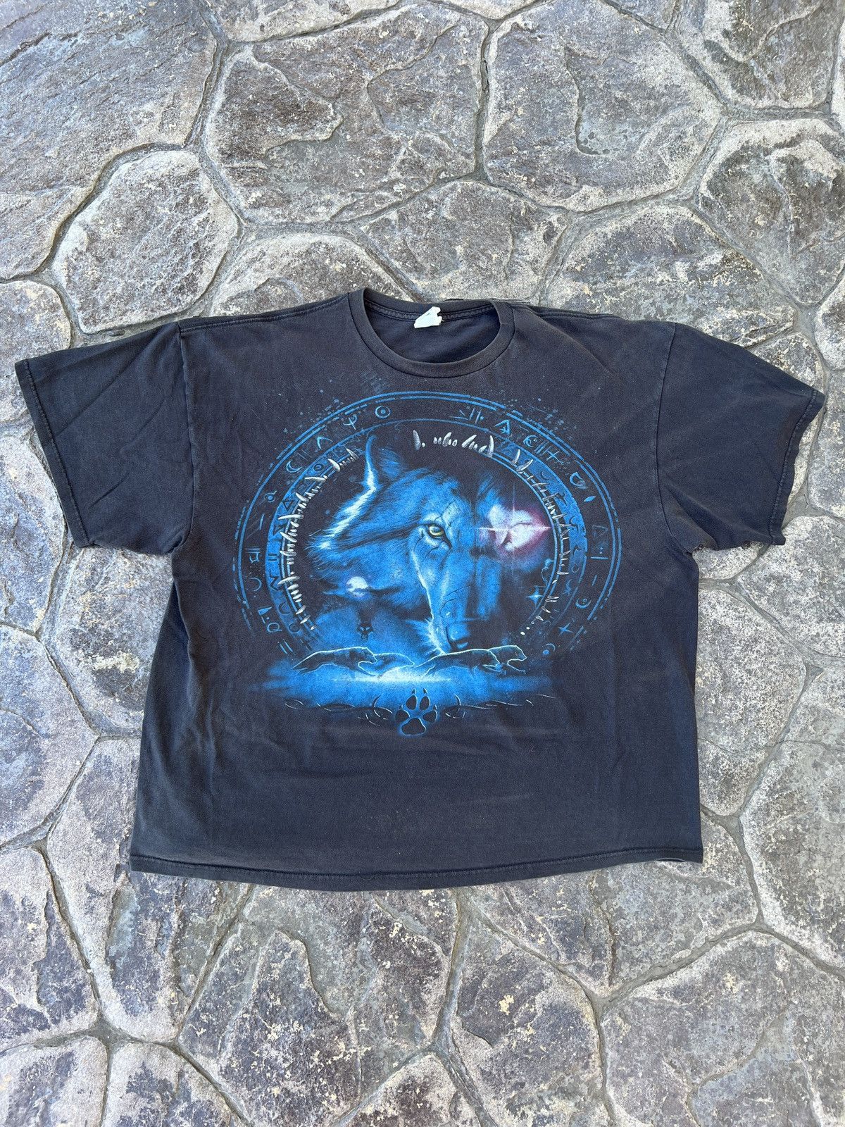 Delta × Vintage Vintage Wolf Nature Short Sleeve Shirt Size US XL / EU 56 / 4 - 1 Thumbnail