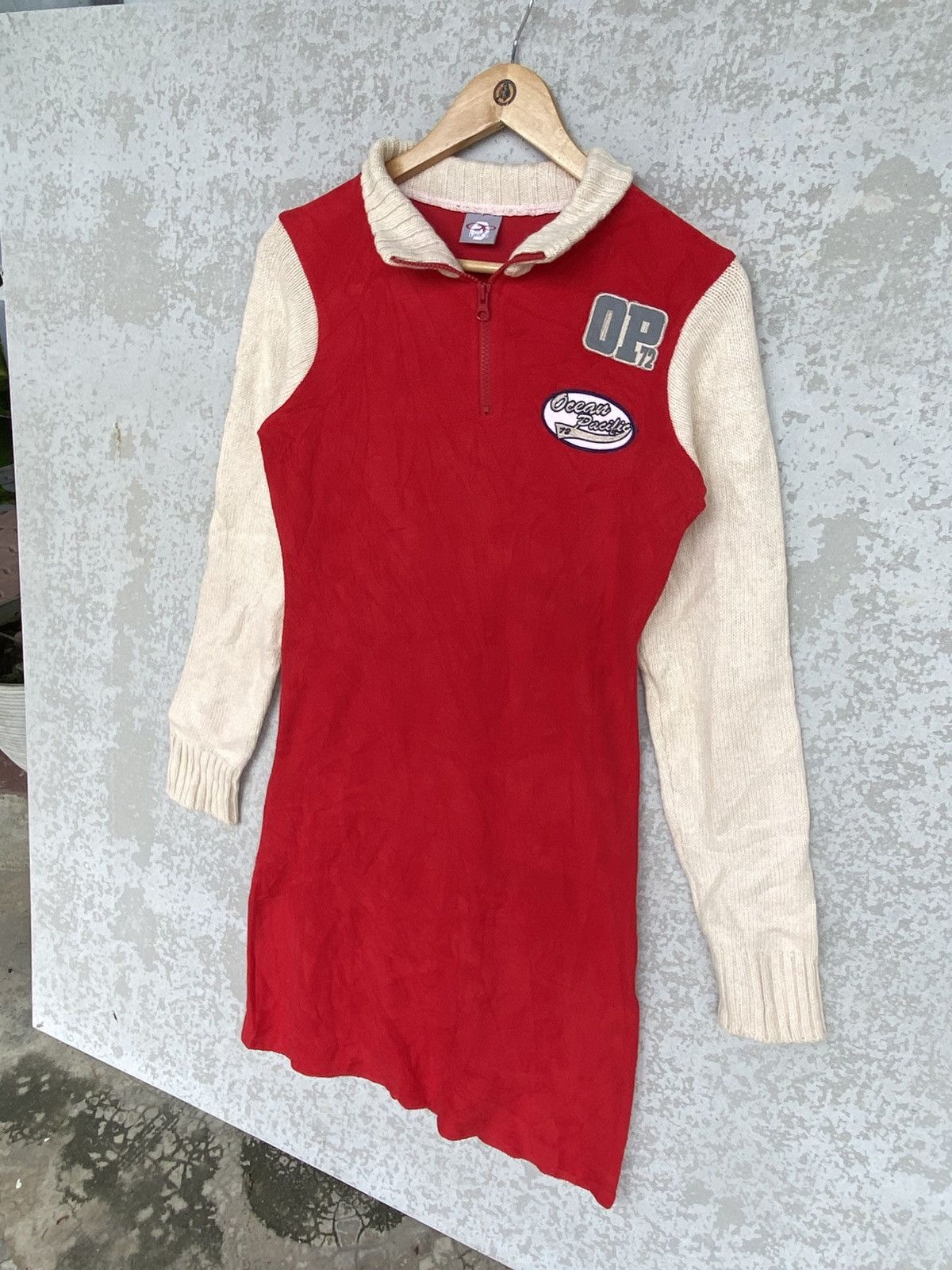 Other Vintage Ocean Pacific Small Embroidered Quartz Zip White/Red Size US S / EU 44-46 / 1 - 2 Thumbnail
